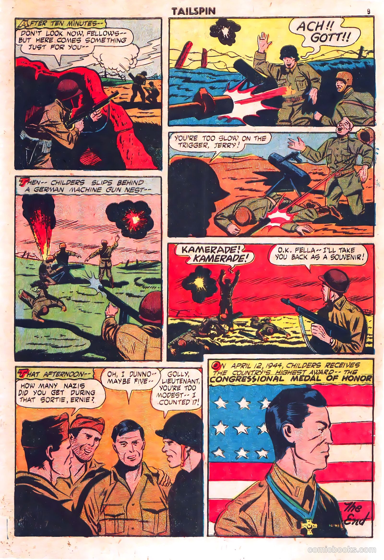 Tailspin Comics #1 — page 11 of 53