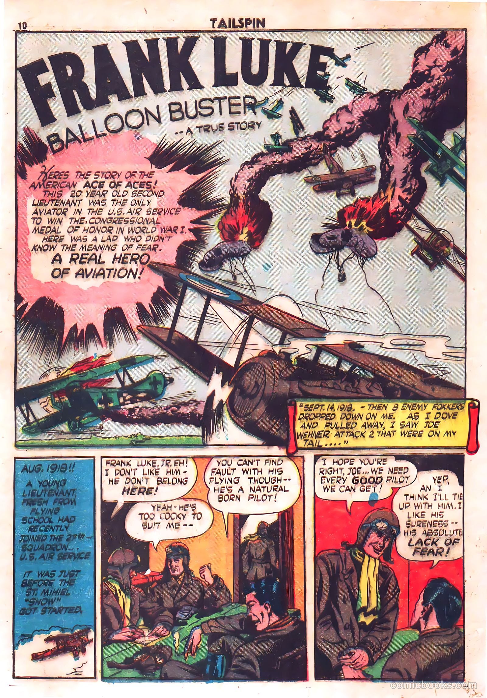 Tailspin Comics #1 — page 12 of 53