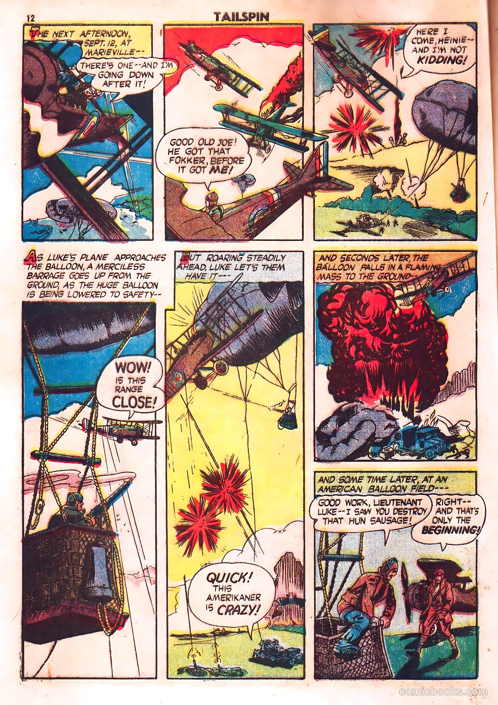 Tailspin Comics #1 — page 14 of 53