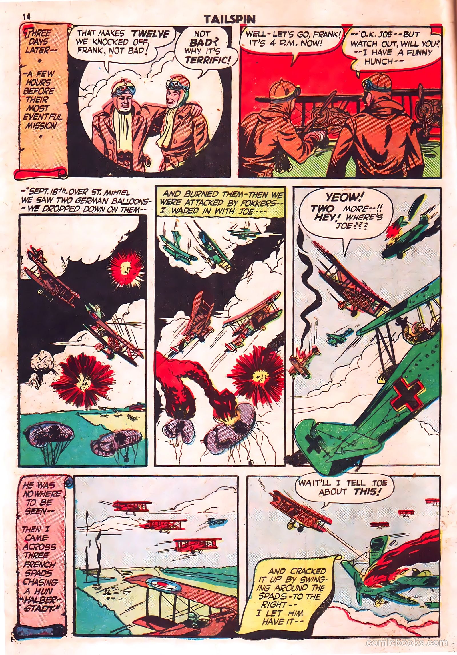 Tailspin Comics #1 — page 16 of 53