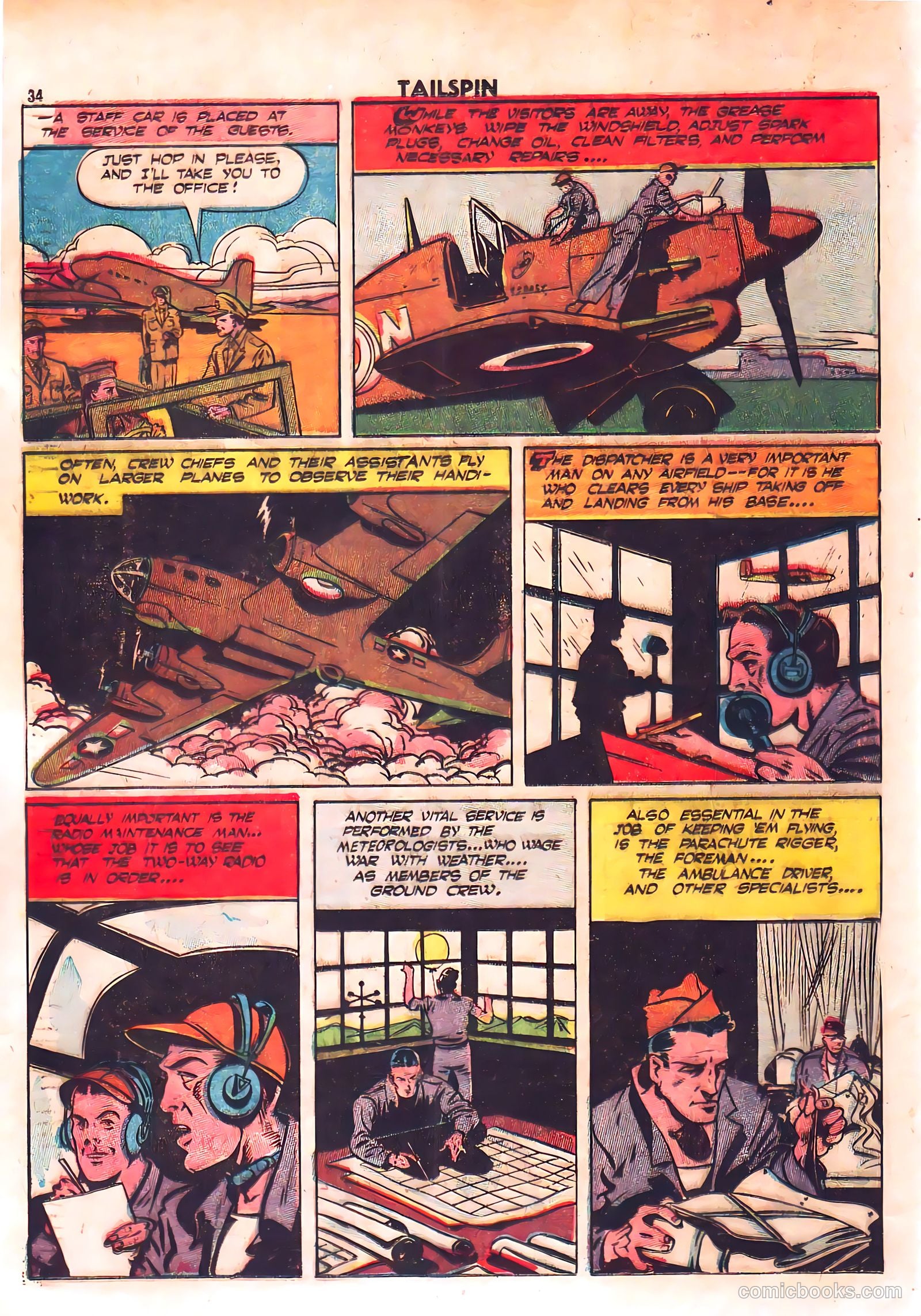 Tailspin Comics #1 — page 36 of 53