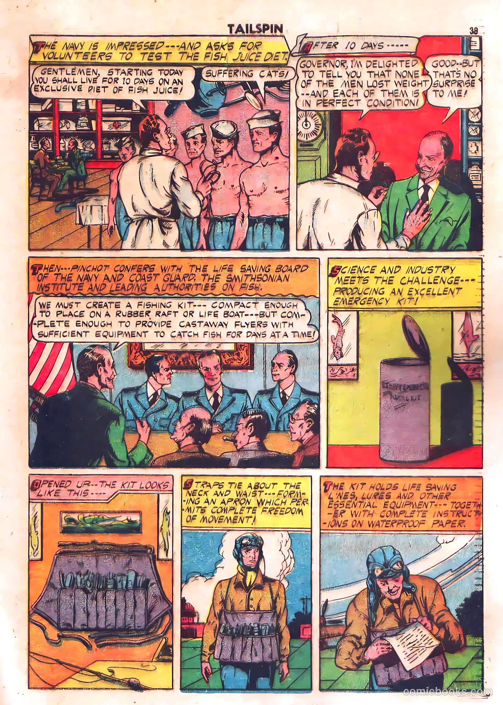 Tailspin Comics #1 — page 41 of 53