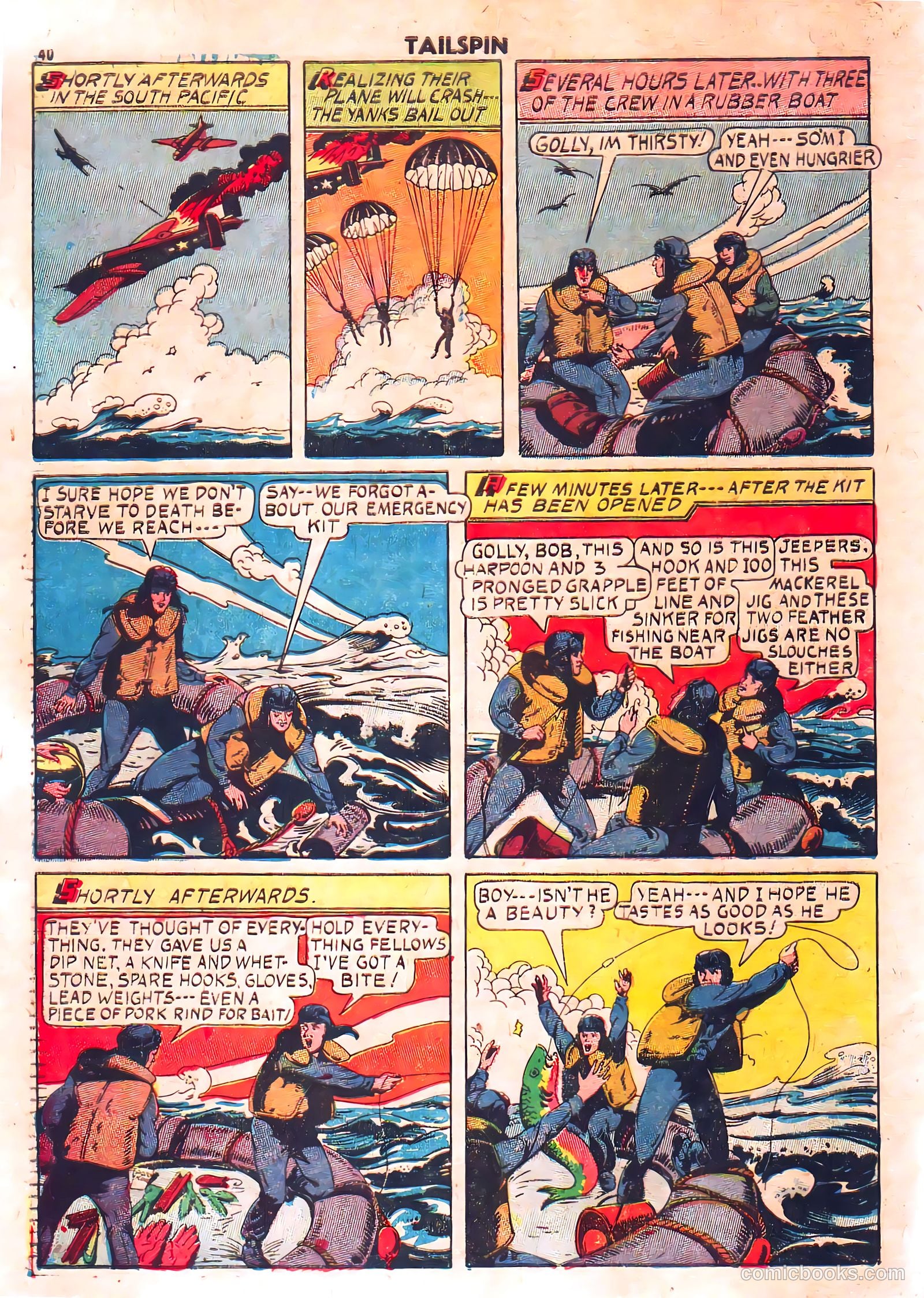 Tailspin Comics #1 — page 42 of 53