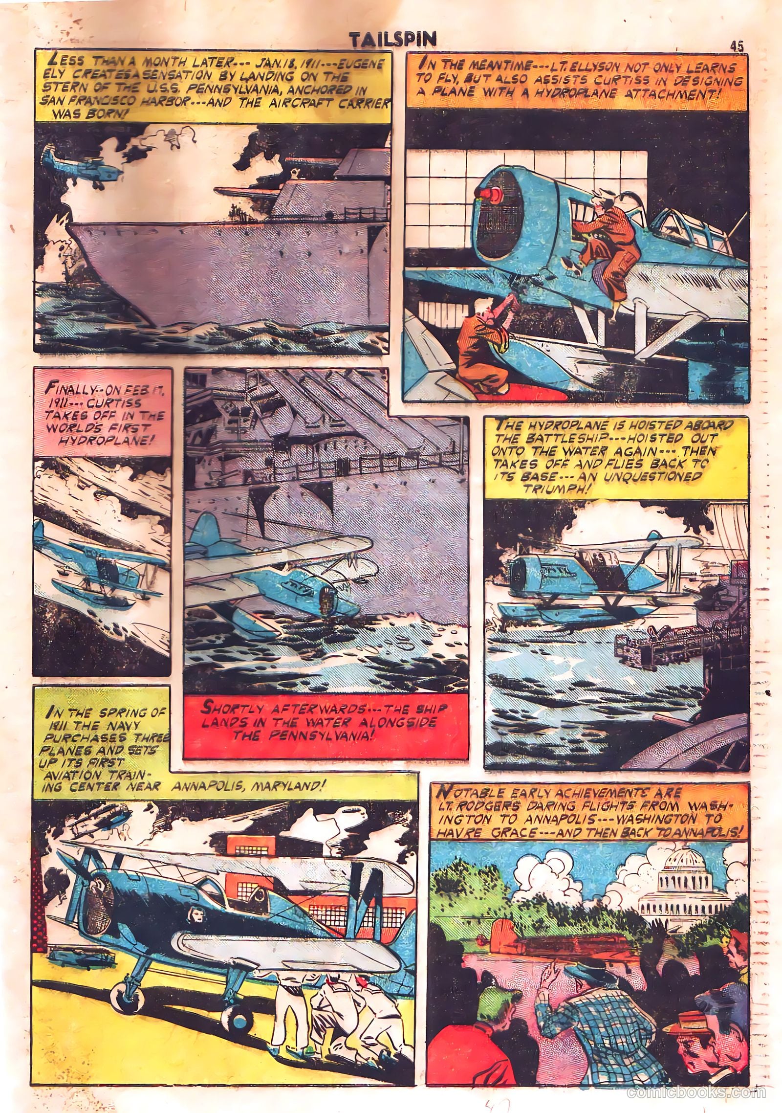 Tailspin Comics #1 — page 47 of 53