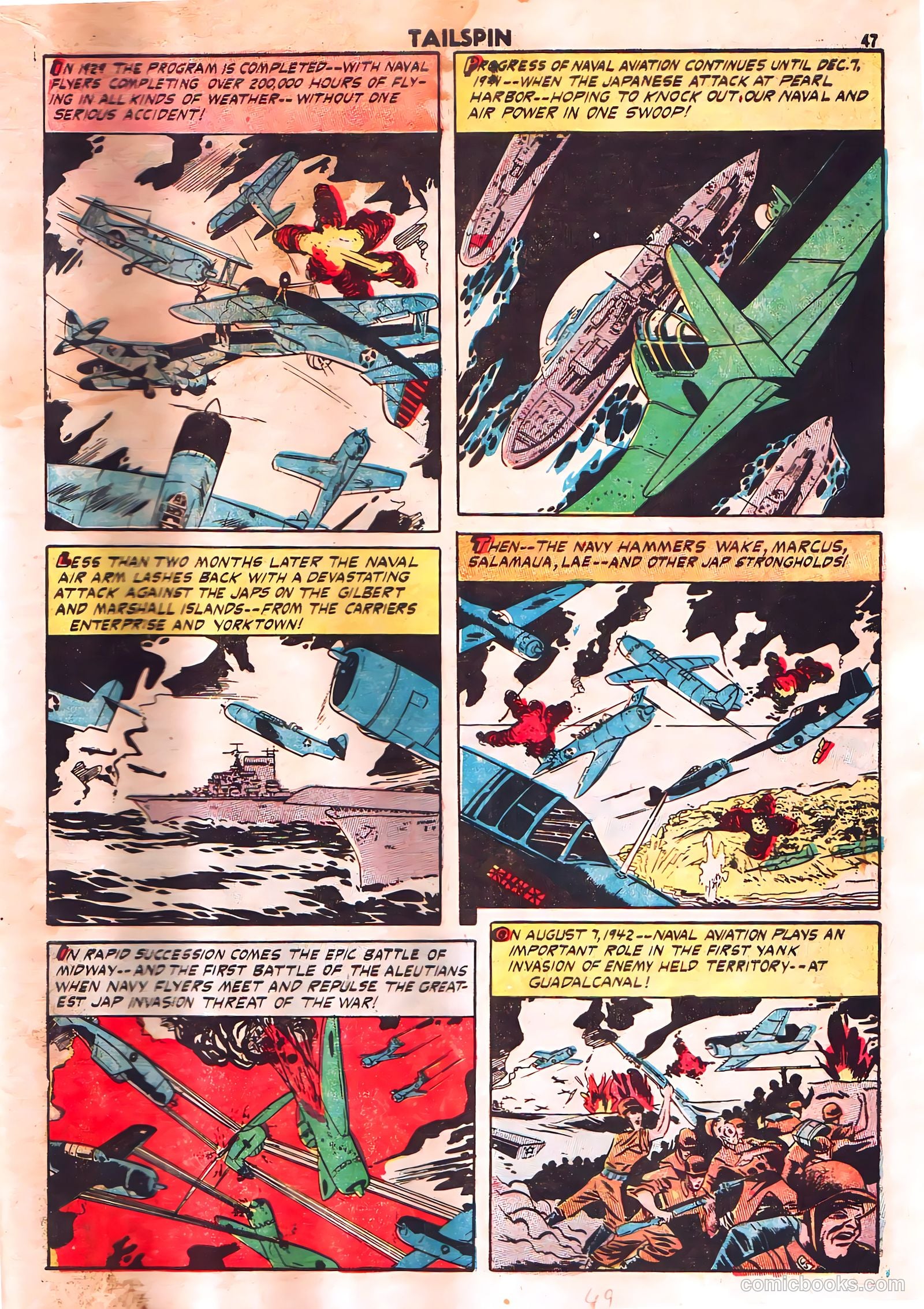 Tailspin Comics #1 — page 49 of 53