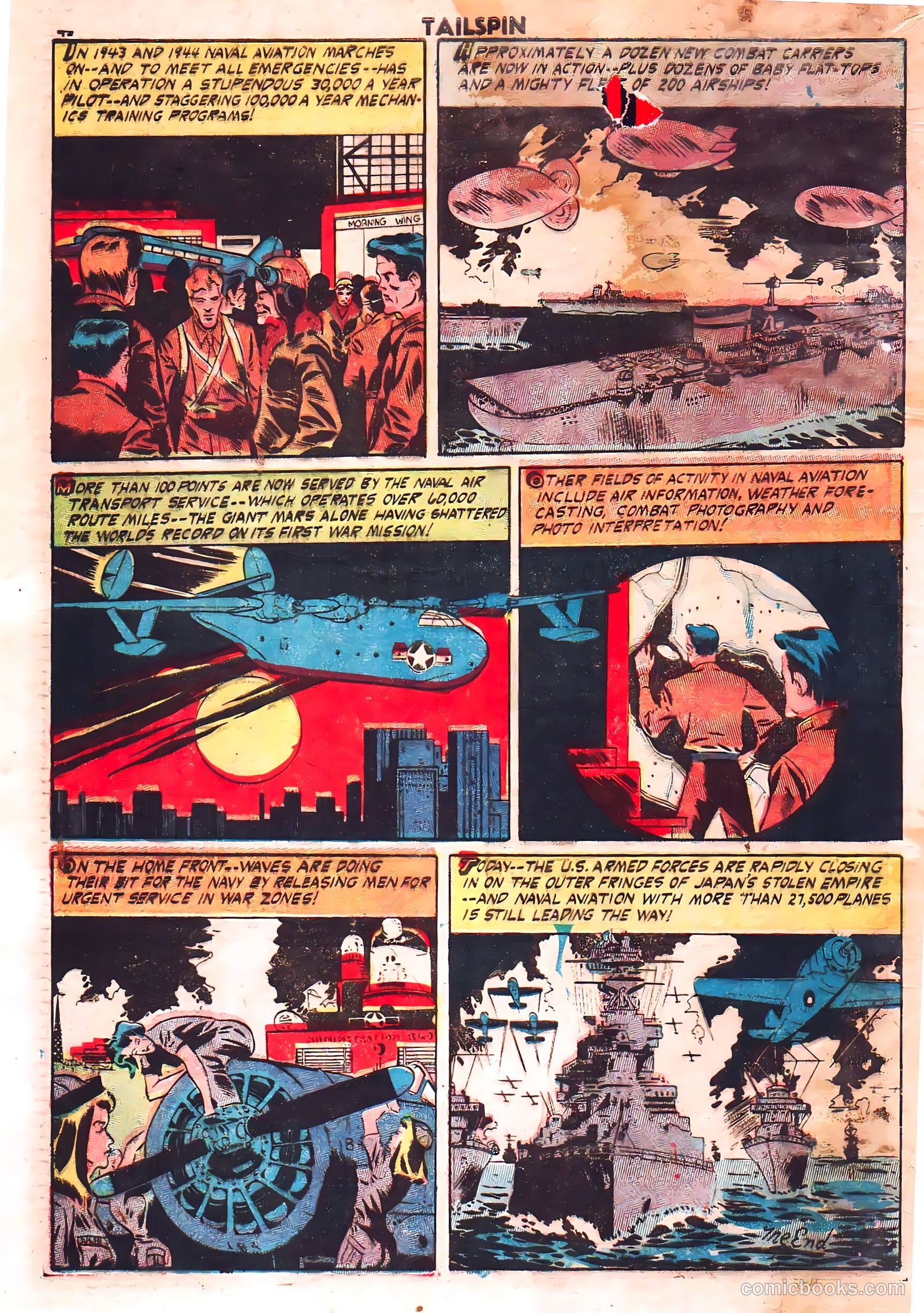 Tailspin Comics #1 — page 50 of 53