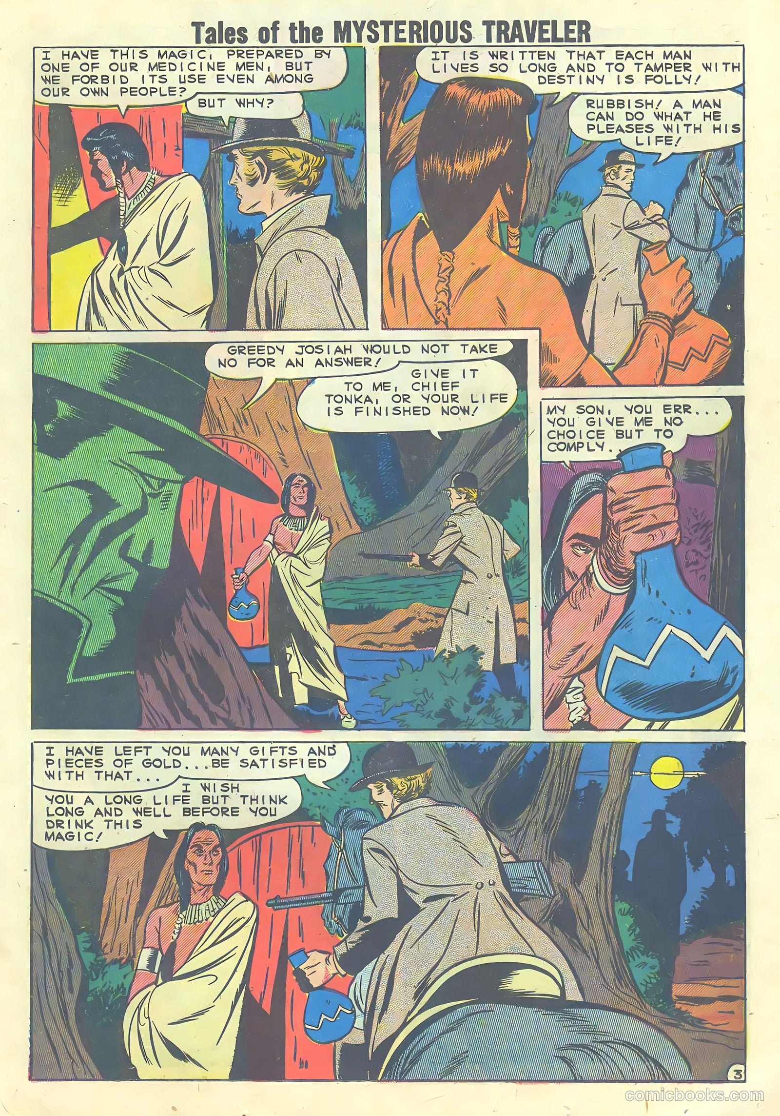 Tales of the Mysterious Traveler #13 — page 17 of 36