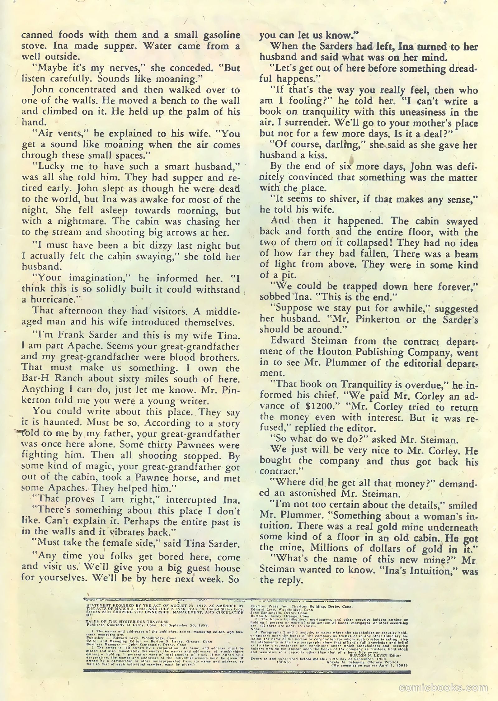 Tales of the Mysterious Traveler #13 — page 25 of 36