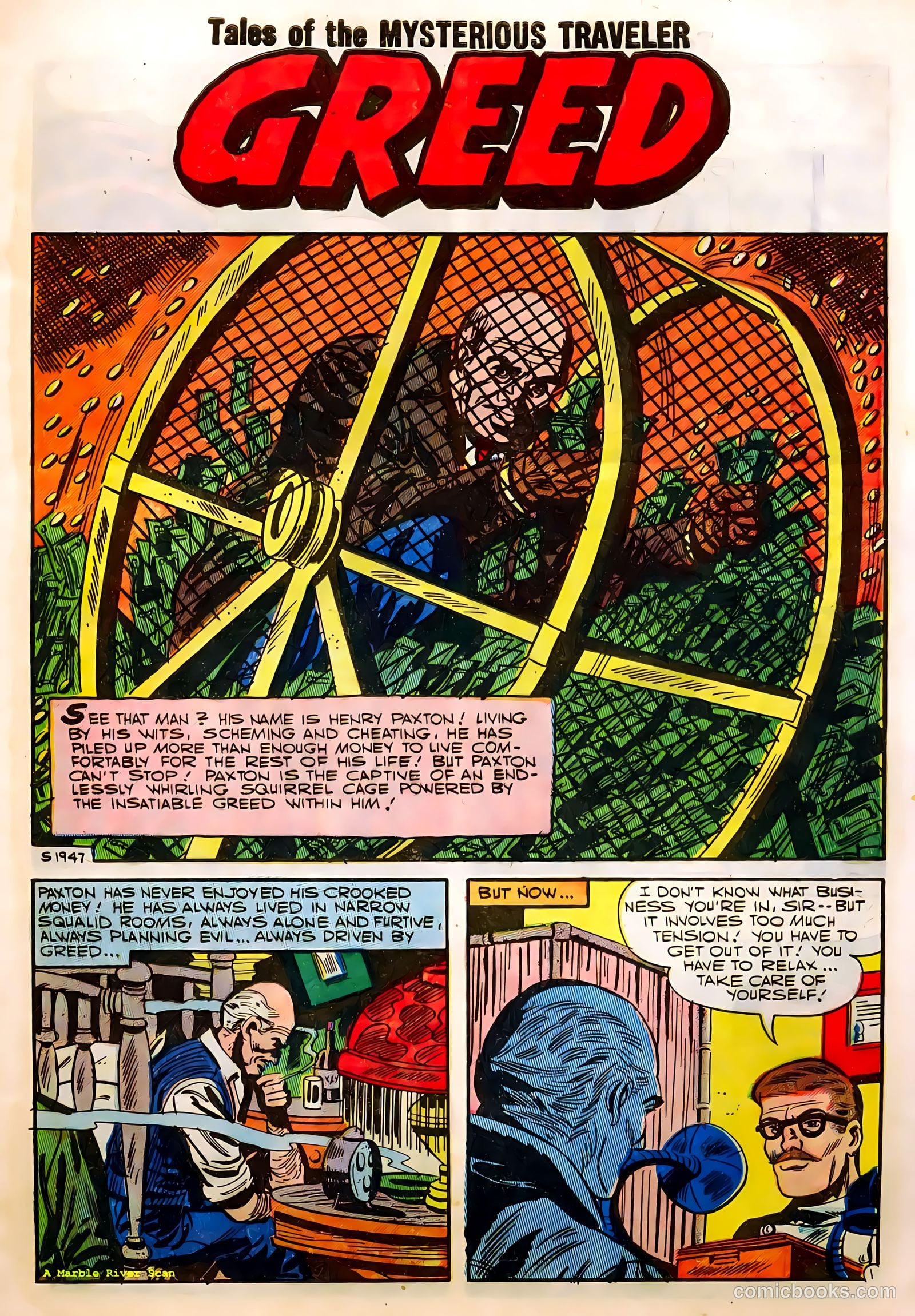 Tales of the Mysterious Traveler #5 — page 9 of 36