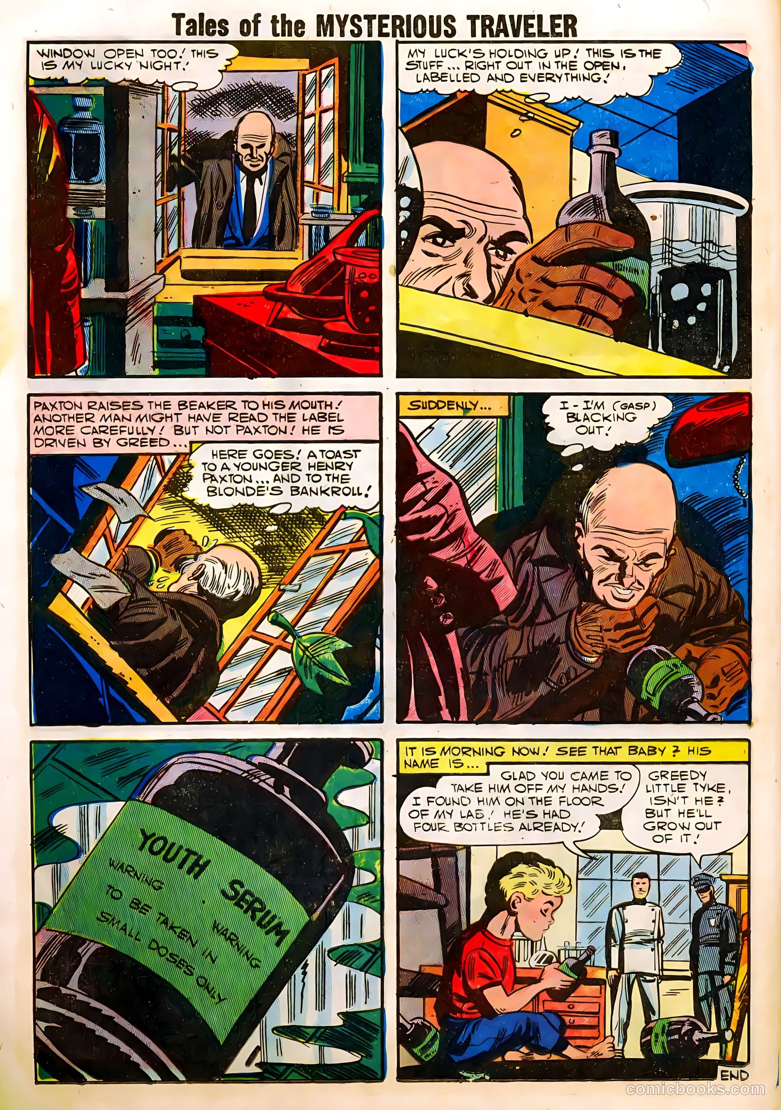 Tales of the Mysterious Traveler #5 — page 12 of 36