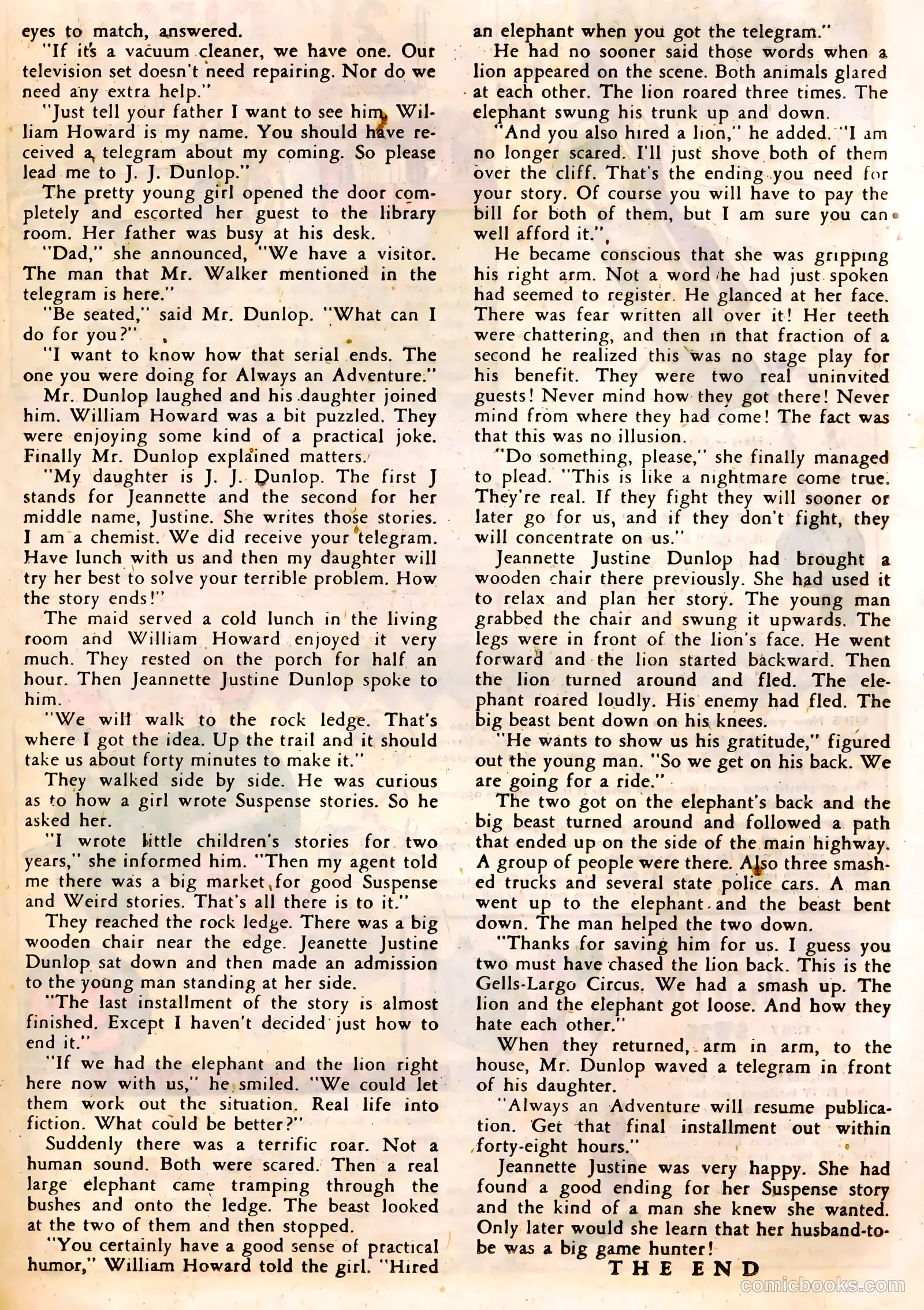 Tales of the Mysterious Traveler #5 — page 21 of 36