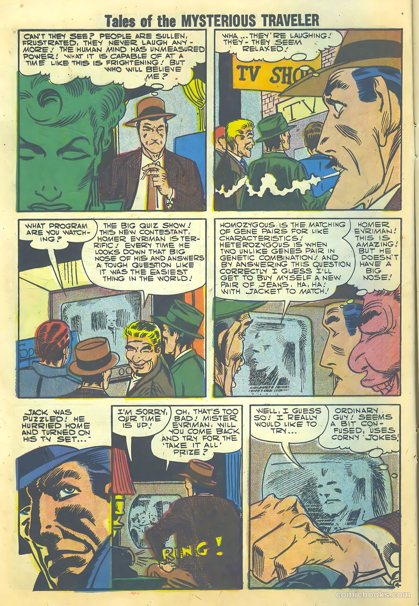 Tales of the Mysterious Traveler #6 — page 12 of 36