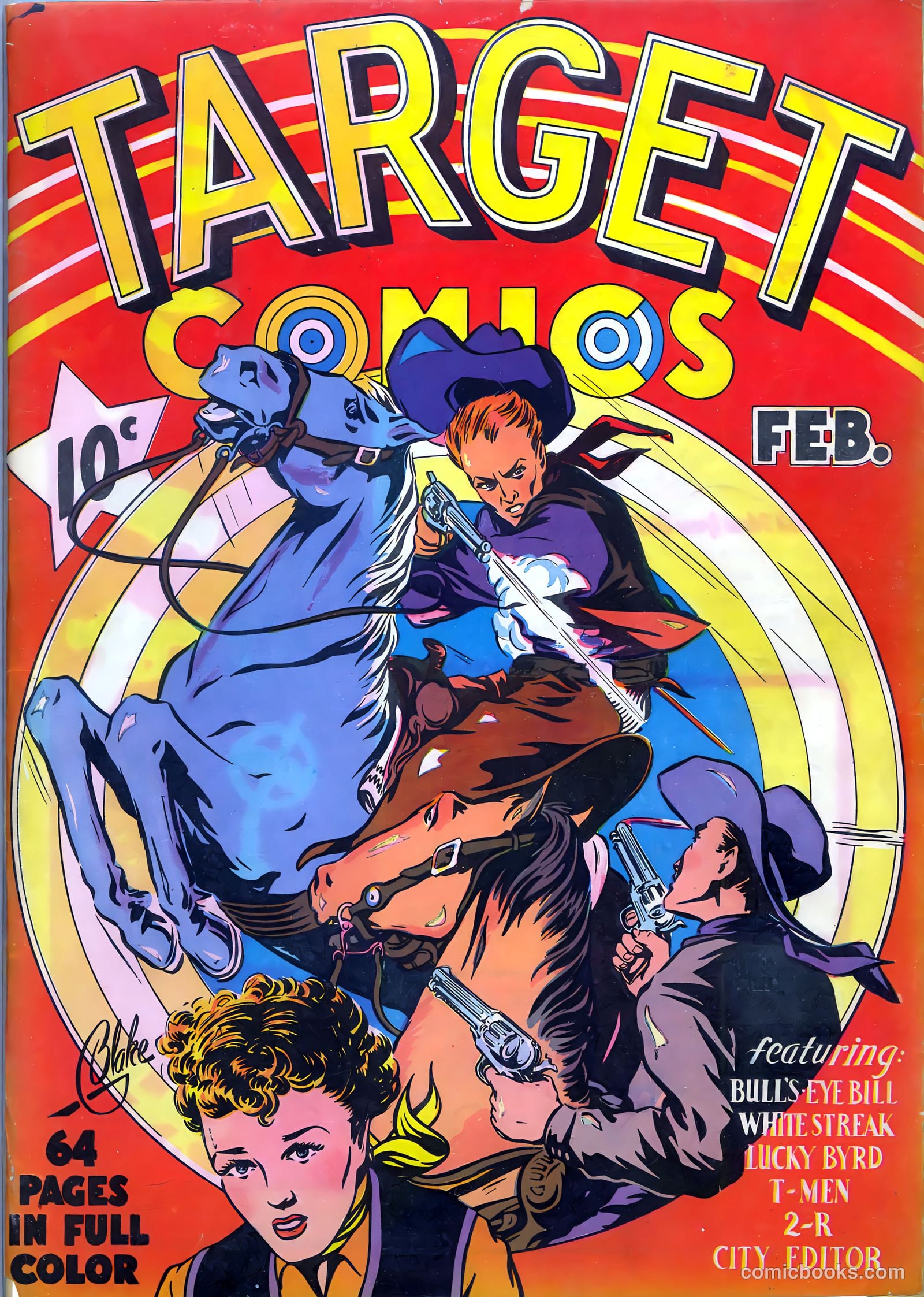Target Comics #1 — page 1 of 69