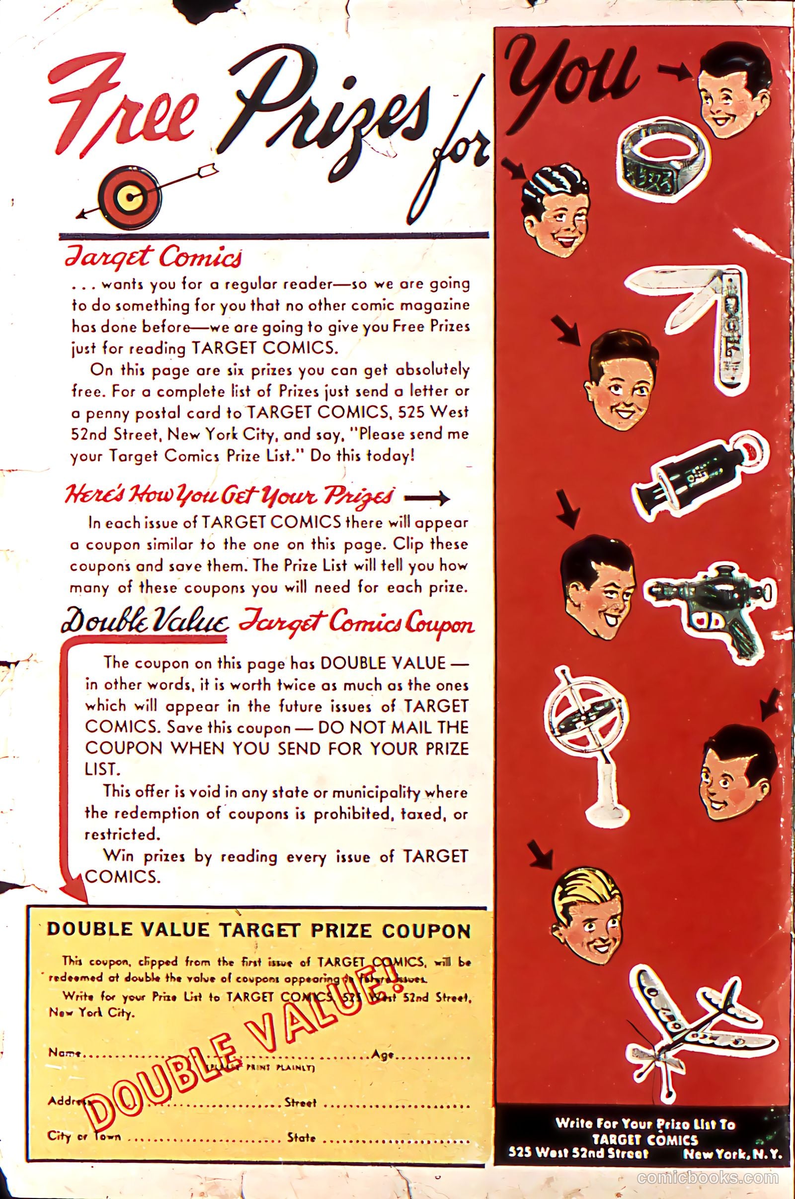 Target Comics #1 — page 2 of 69