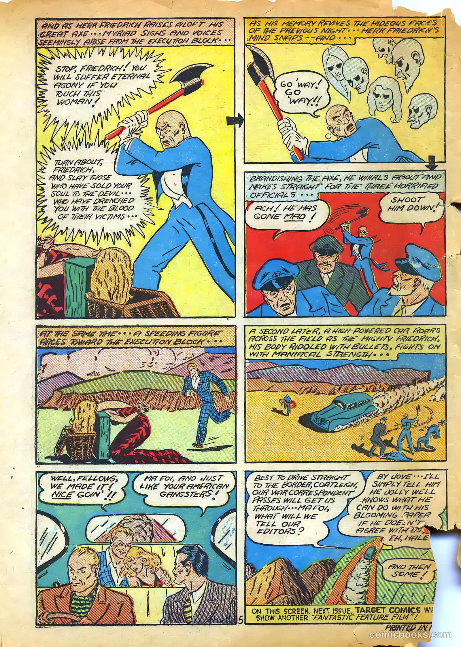 Target Comics #1 — page 66 of 69