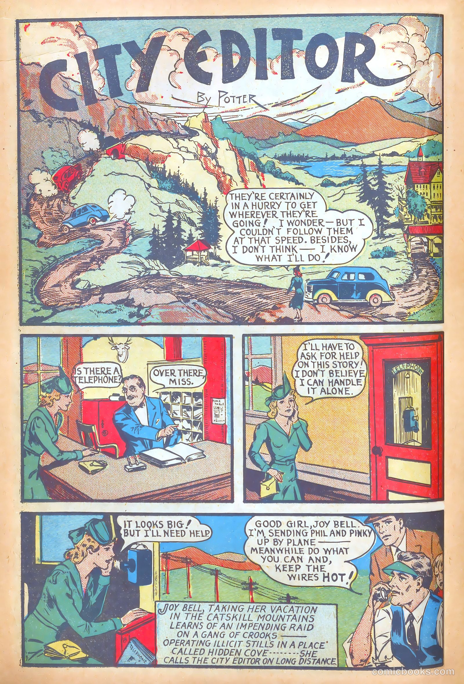 Target Comics #3 — page 36 of 70