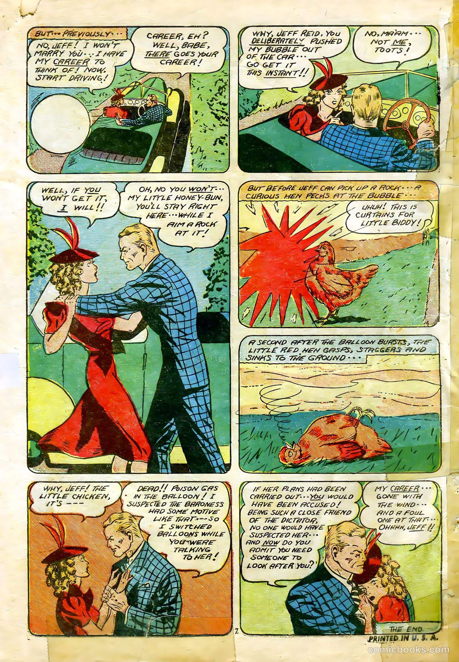Target Comics #3 — page 68 of 70