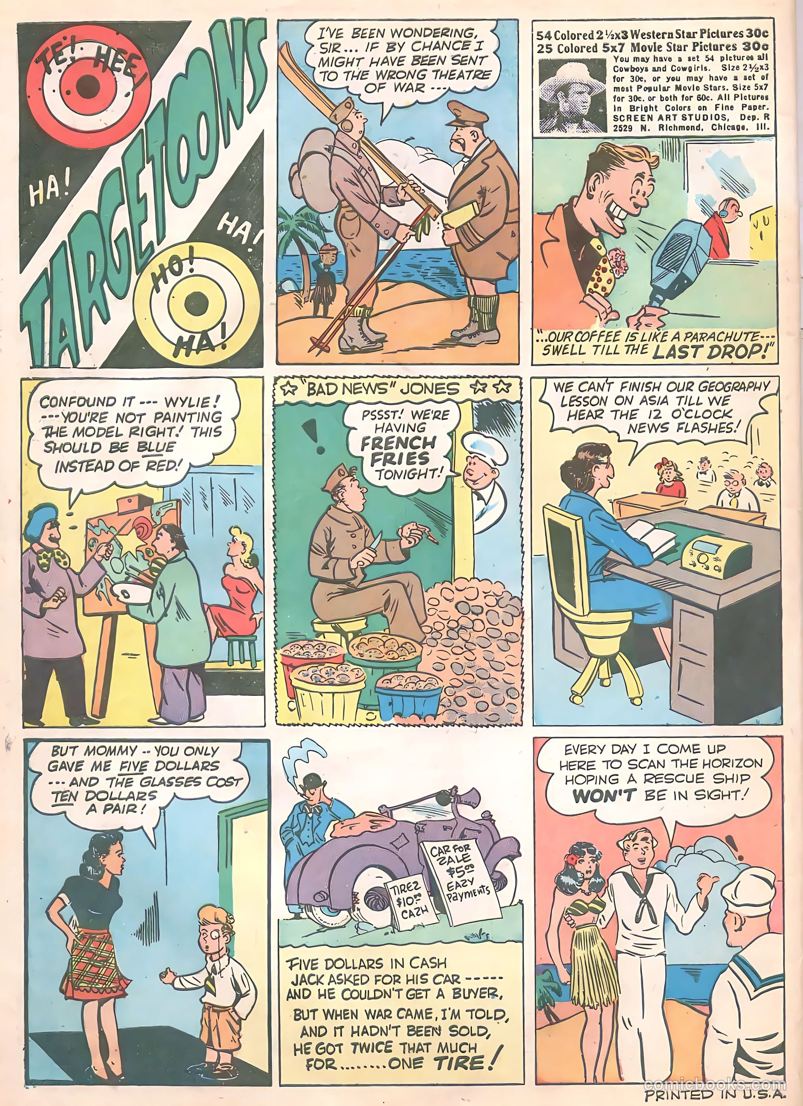 Target Comics #7 — page 66 of 68
