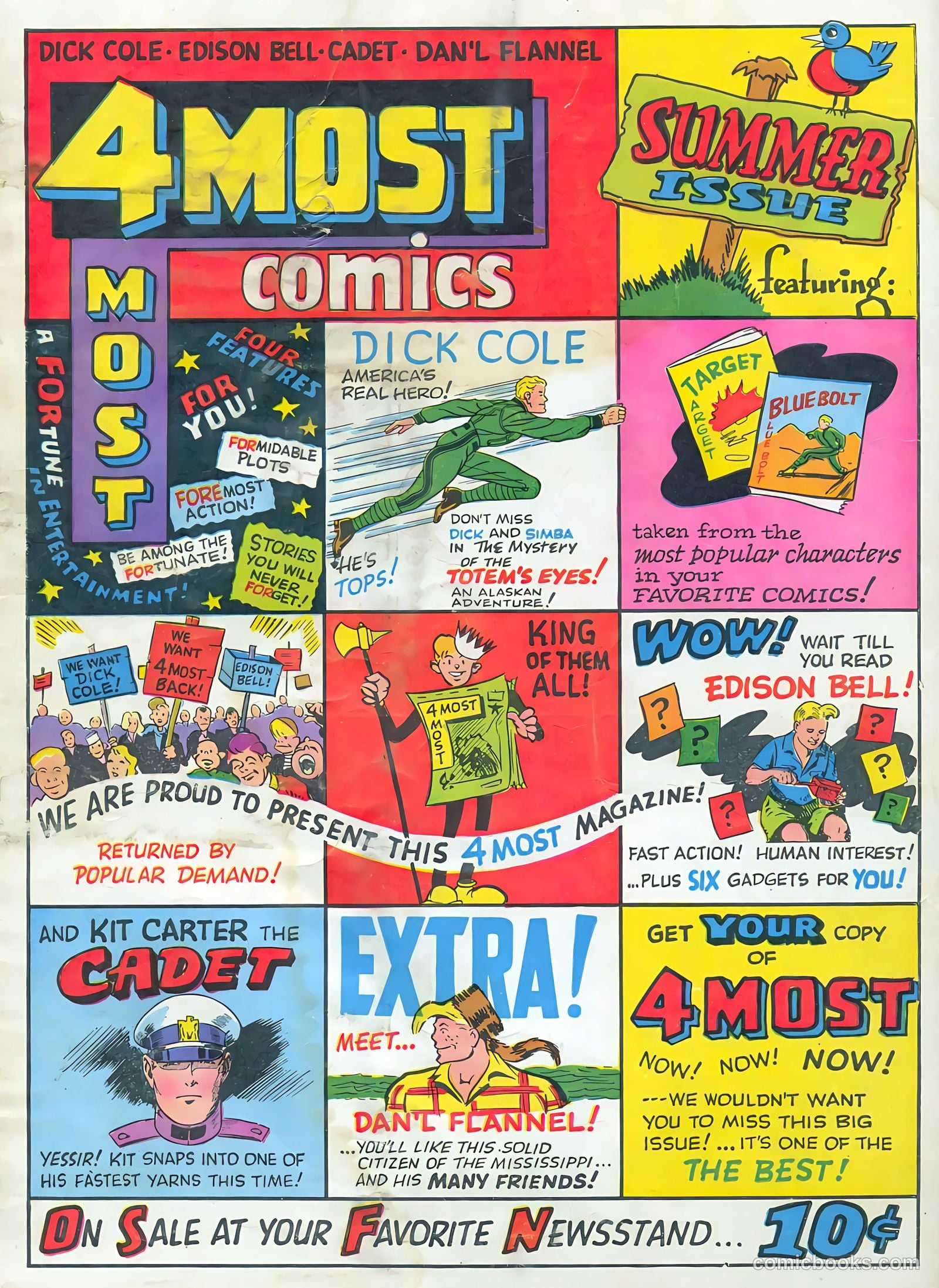 Target Comics #7 — page 68 of 68