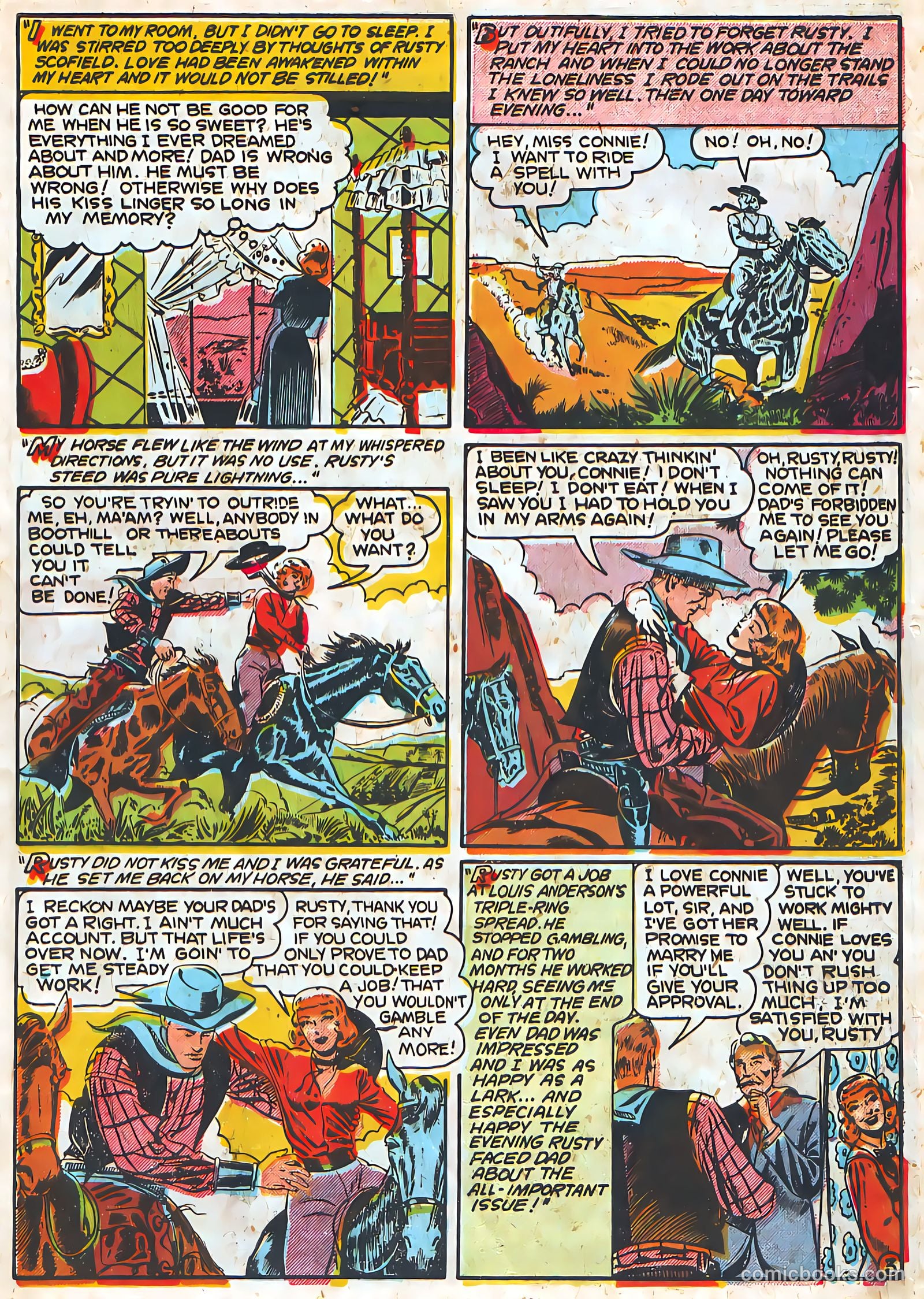 Target Western Romances #106 — page 5 of 36