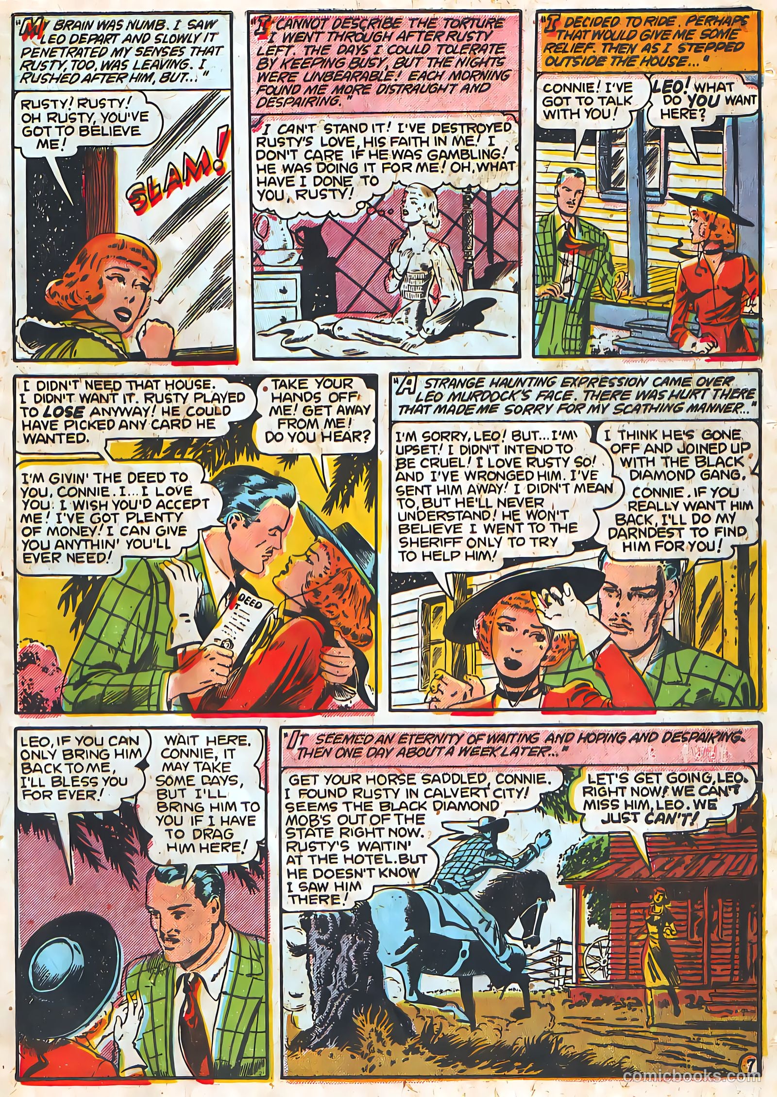 Target Western Romances #106 — page 9 of 36