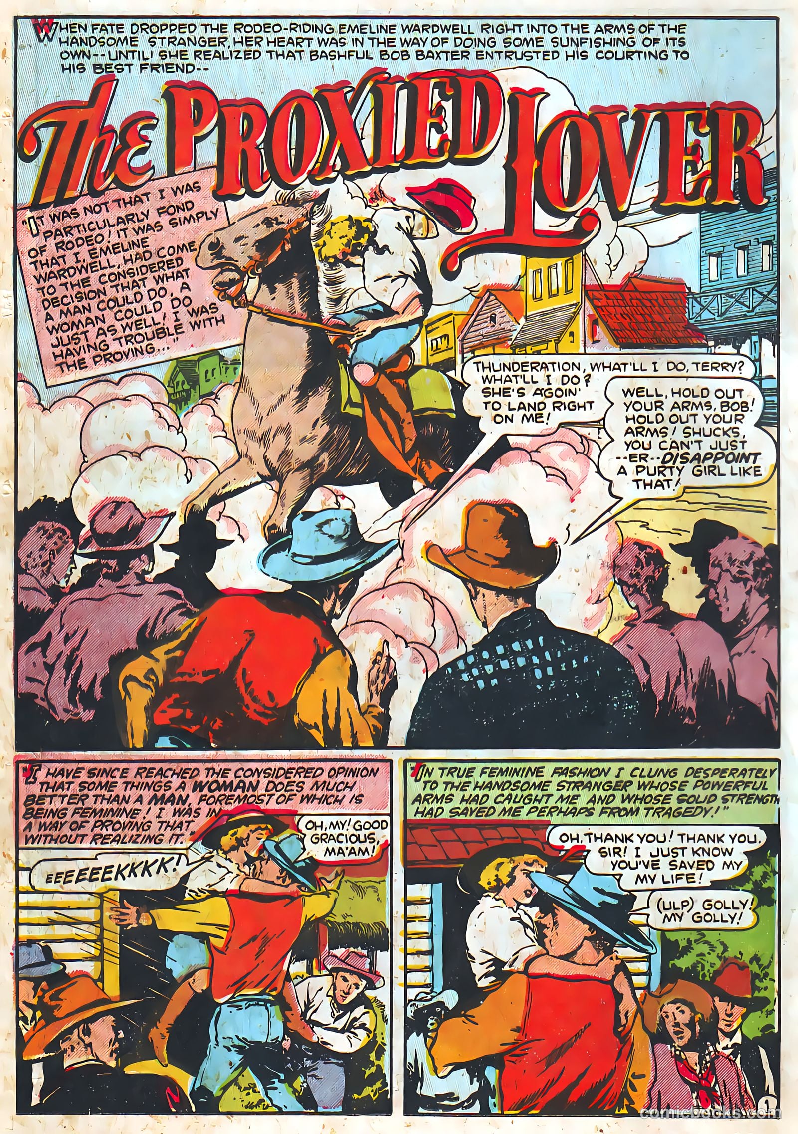 Target Western Romances #106 — page 12 of 36