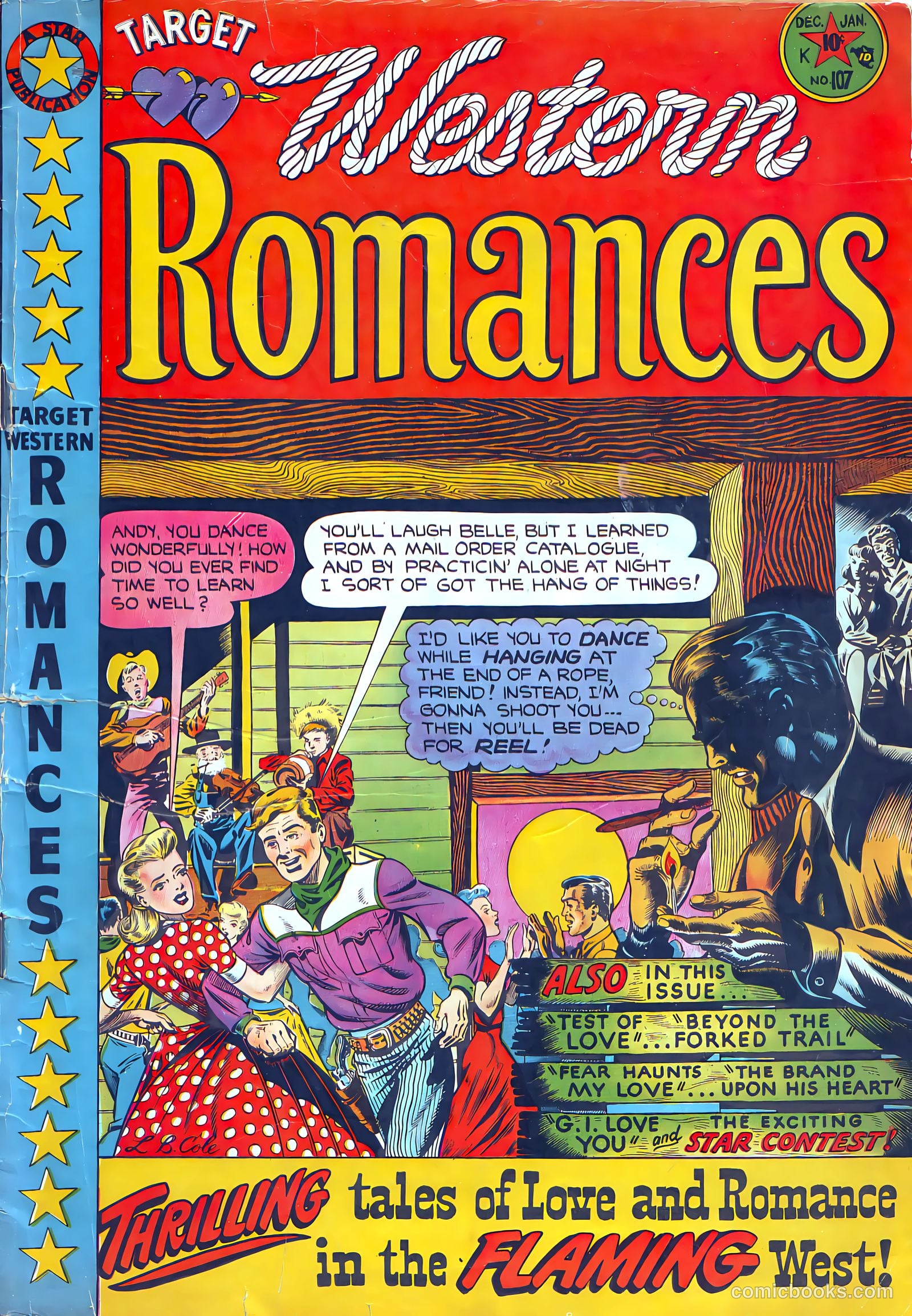 Target Western Romances #107 — page 1 of 36