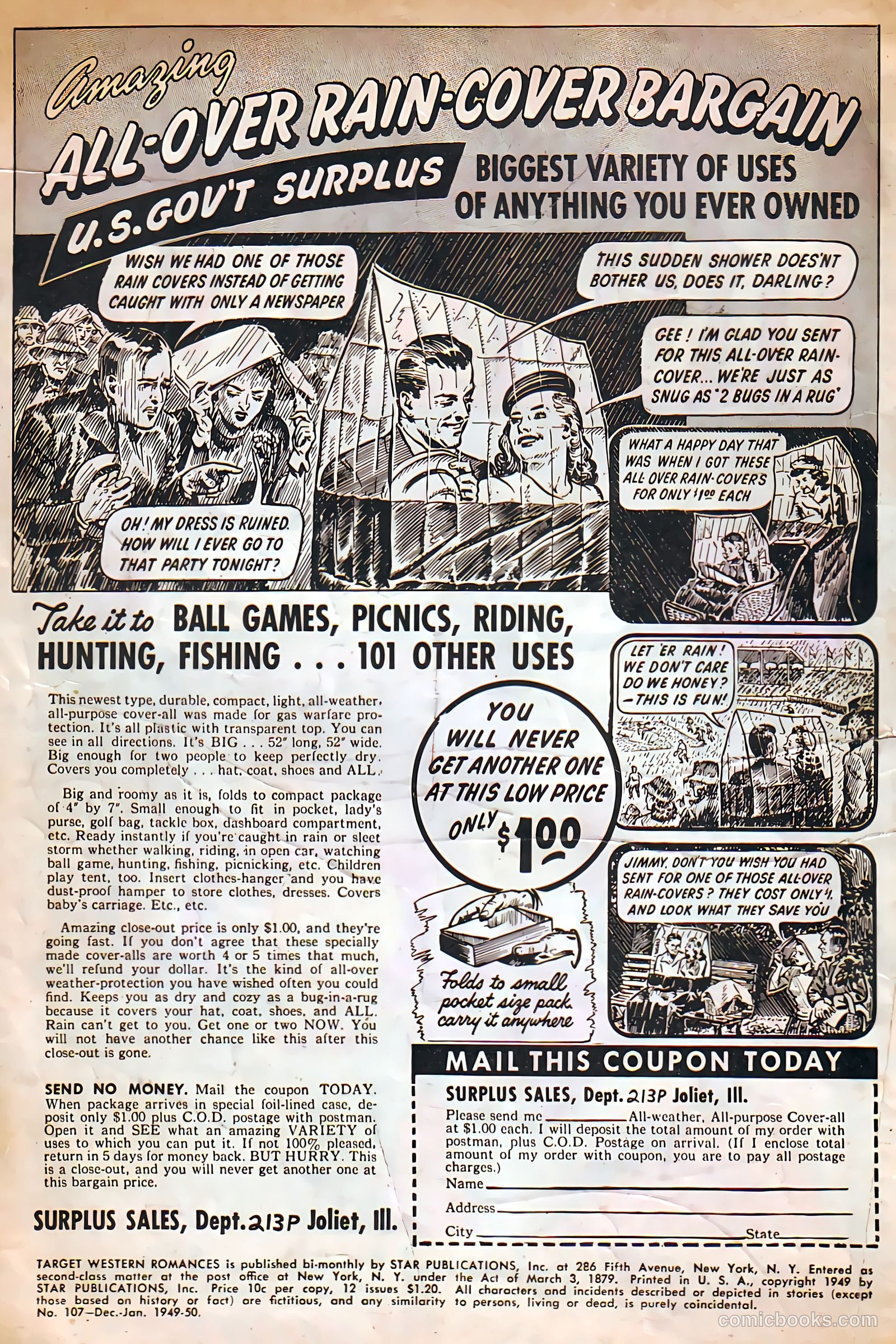 Target Western Romances #107 — page 2 of 36