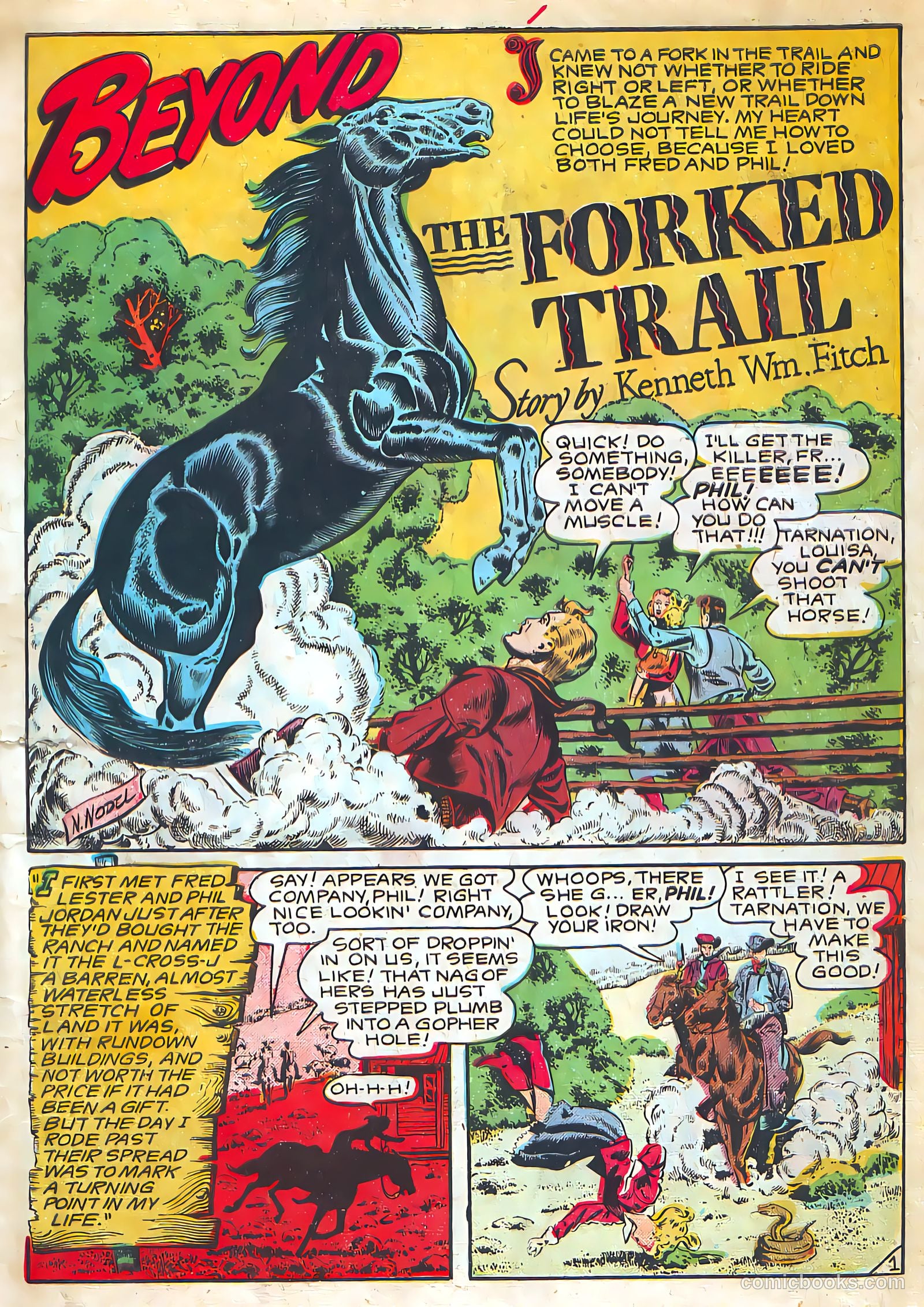 Target Western Romances #107 — page 3 of 36