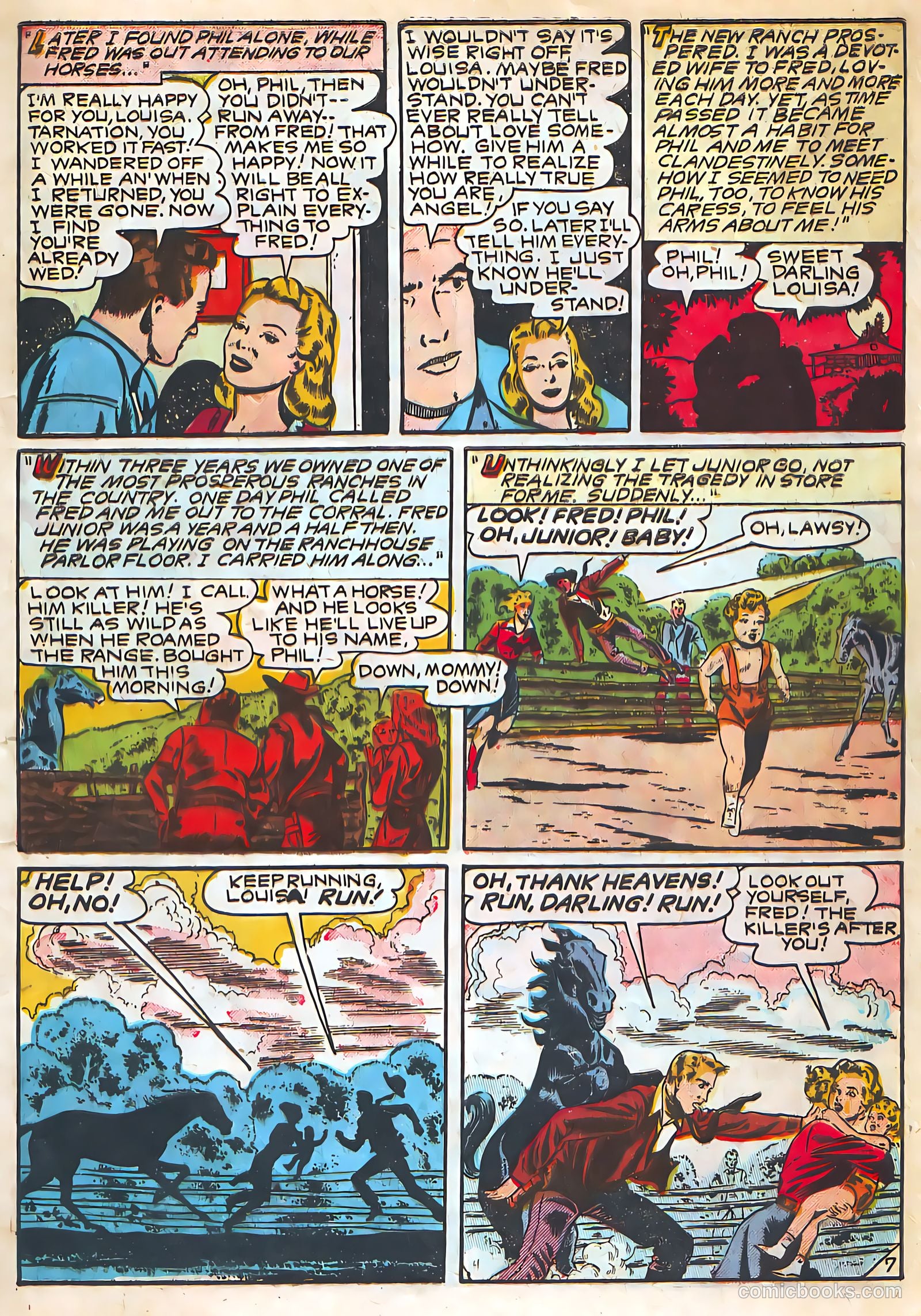 Target Western Romances #107 — page 9 of 36