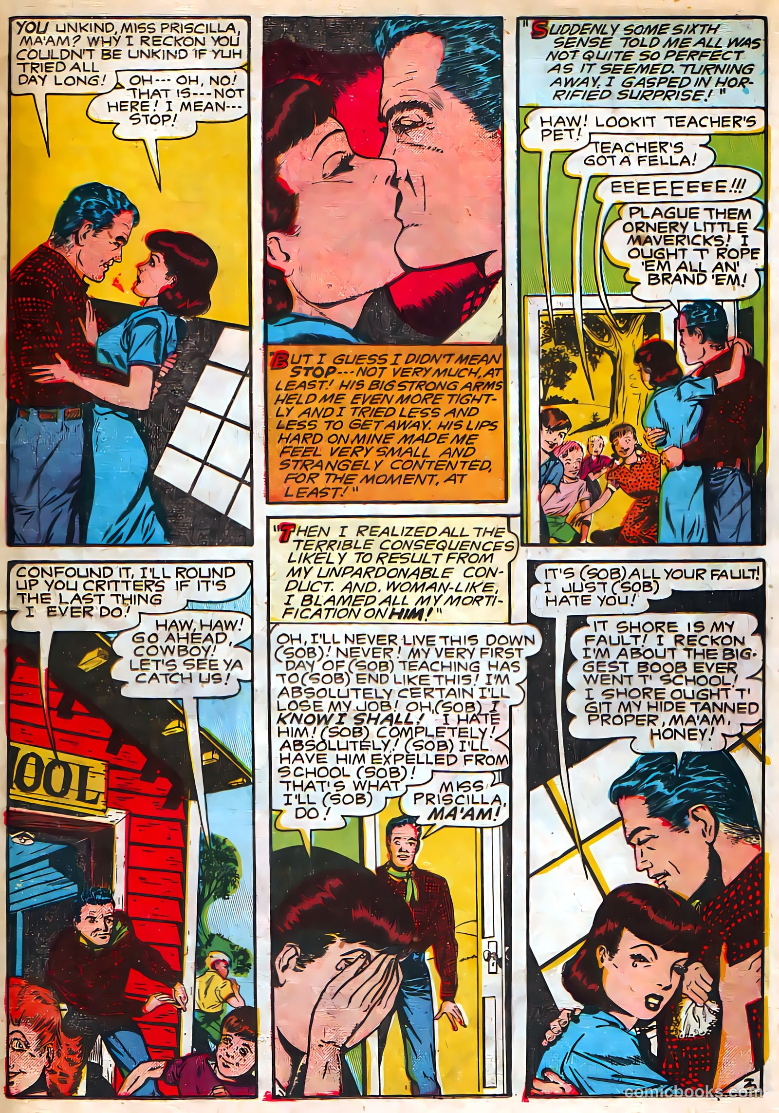 Target Western Romances #107 — page 23 of 36