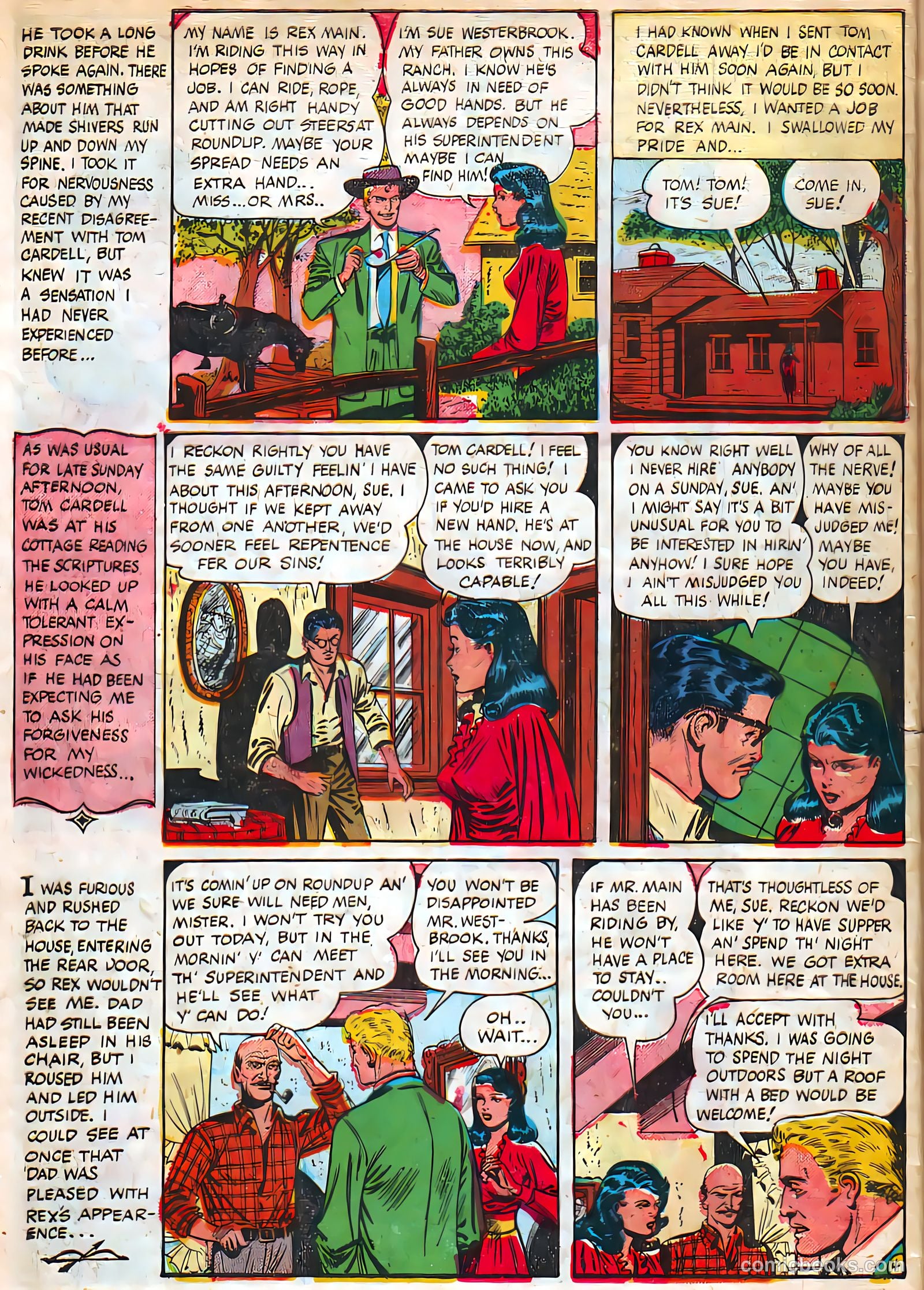 Target Western Romances #107 — page 30 of 36