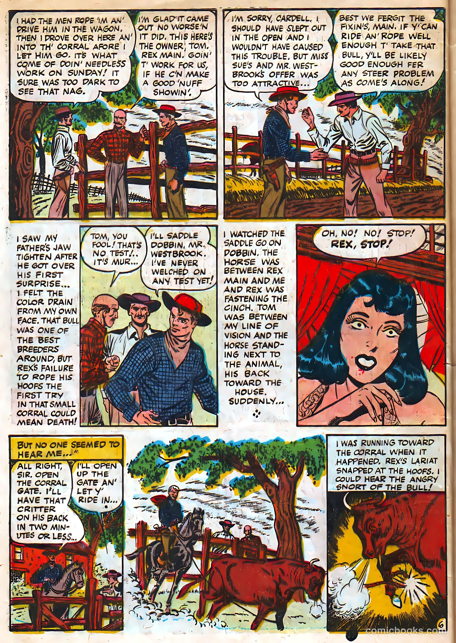 Target Western Romances #107 — page 32 of 36