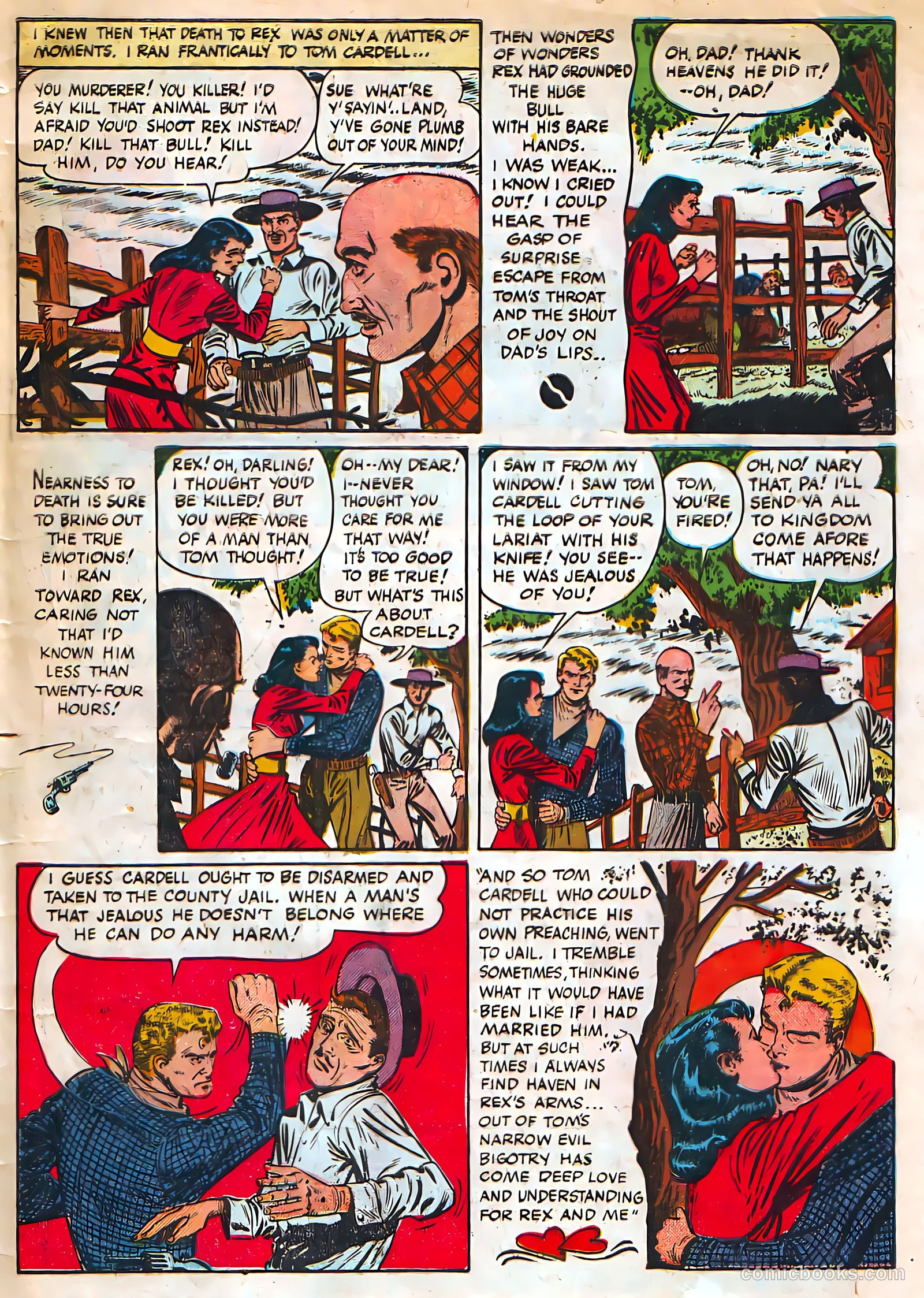 Target Western Romances #107 — page 33 of 36
