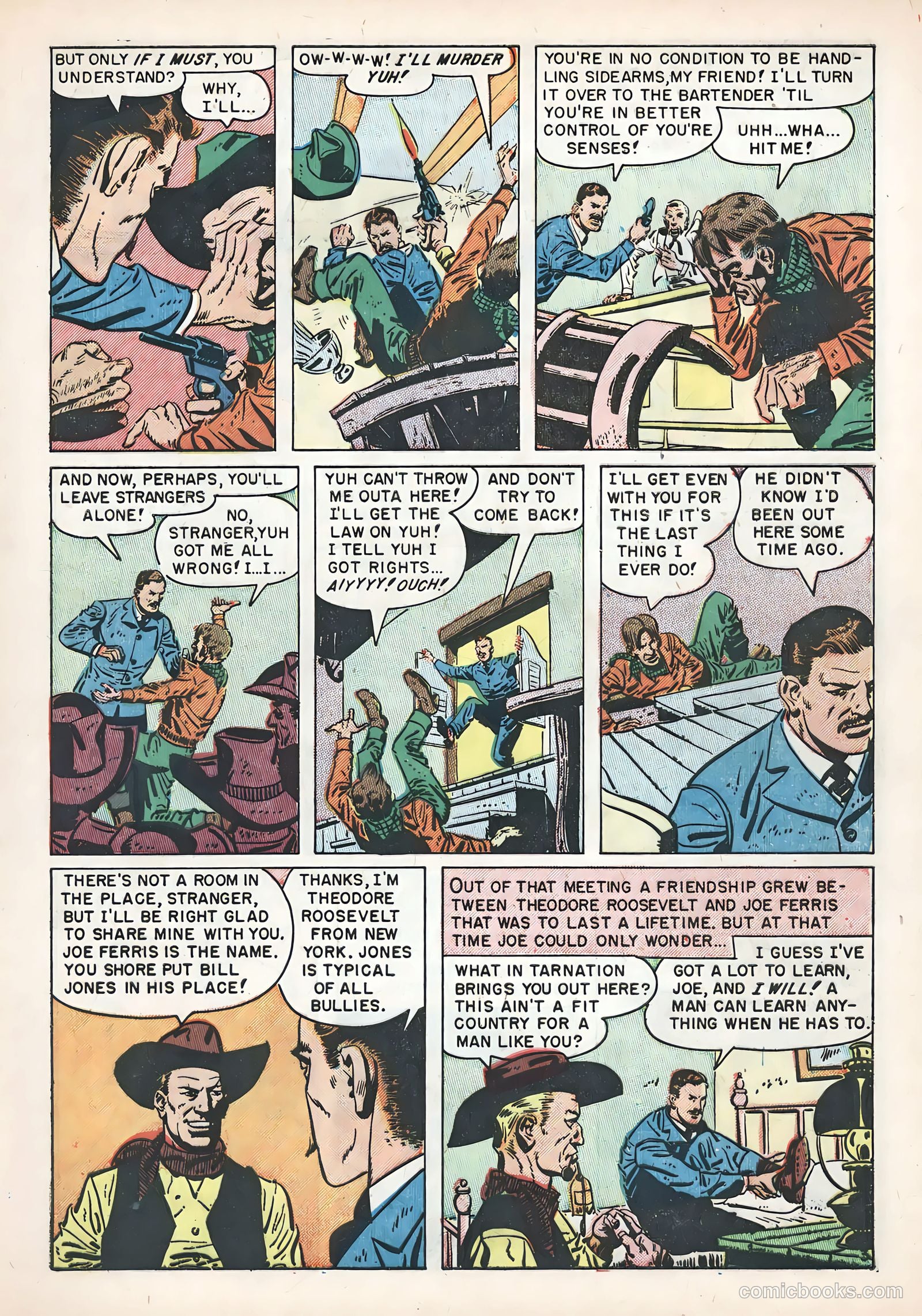 Teddy Roosevelt and His Rough Riders #1 — page 5 of 36