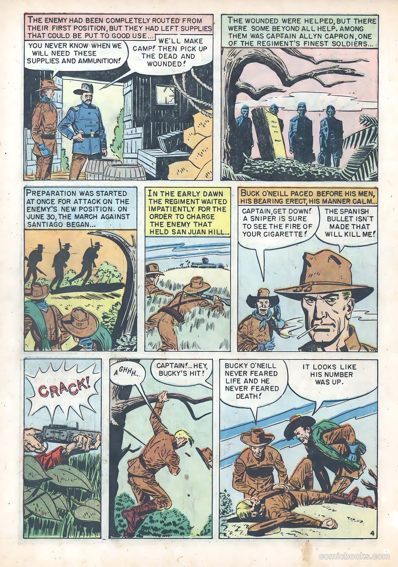 Teddy Roosevelt and His Rough Riders #1 — page 22 of 36