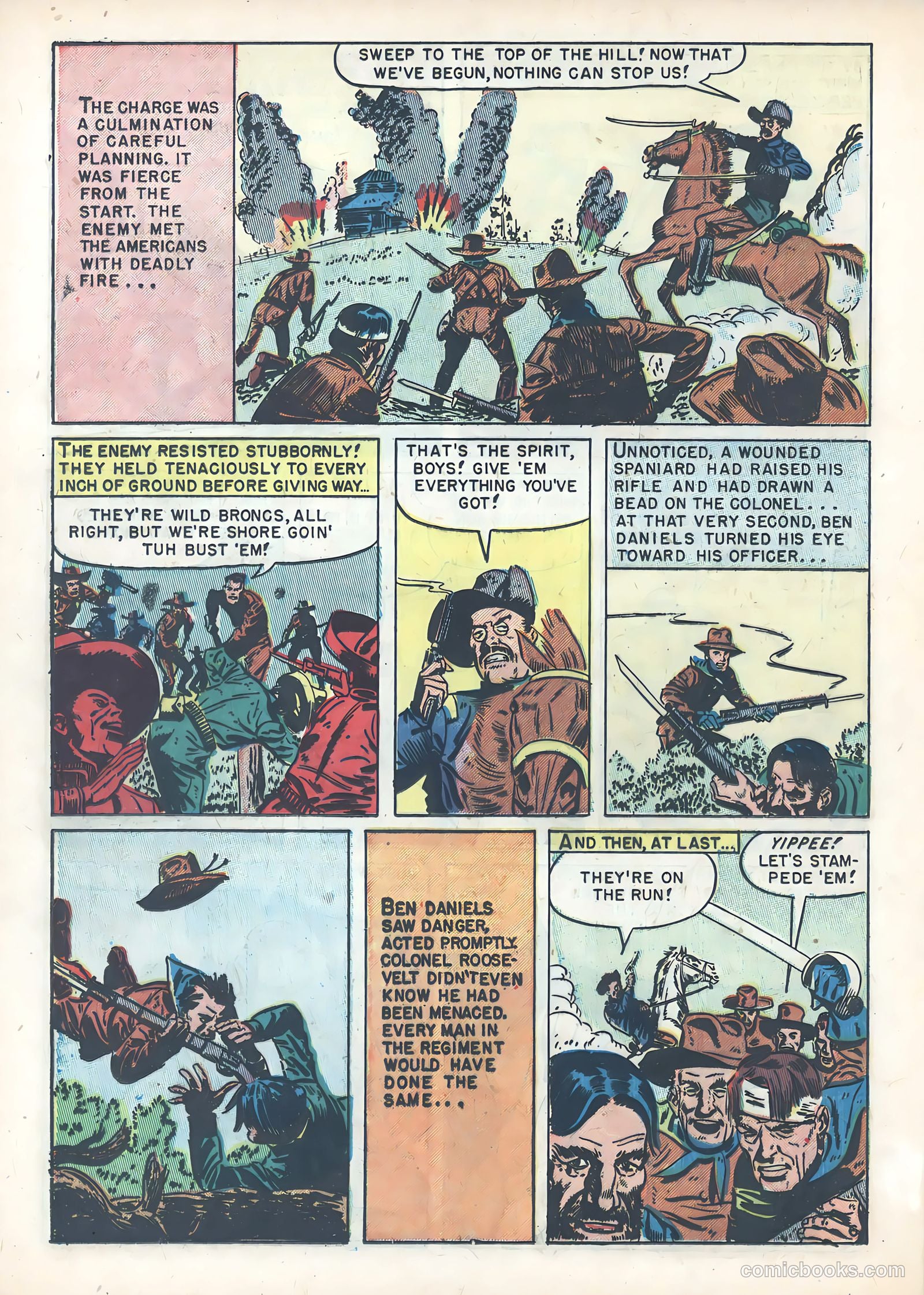 Teddy Roosevelt and His Rough Riders #1 — page 24 of 36
