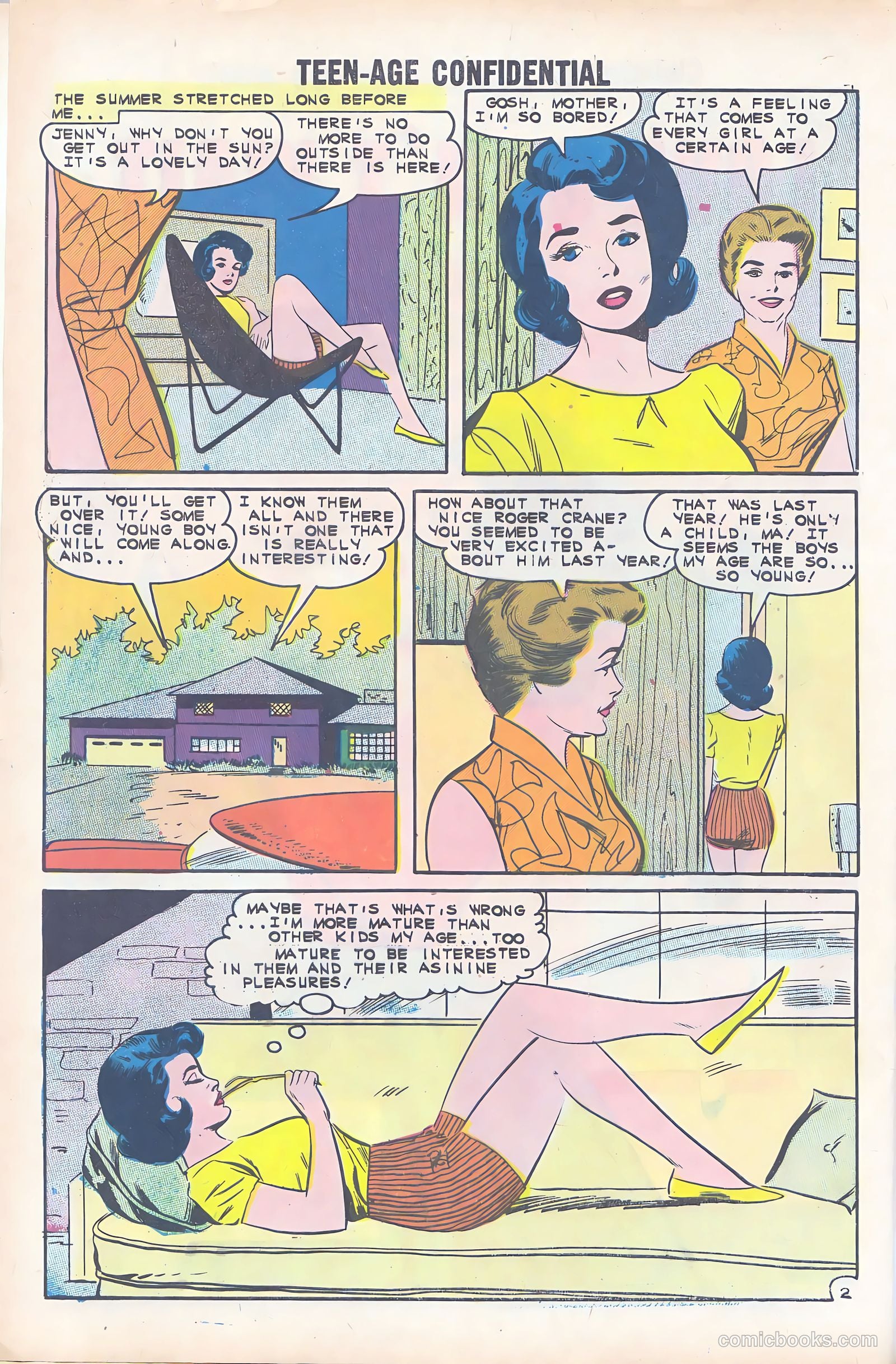 Teen-Age Confidential Confessions #10 — page 4 of 36