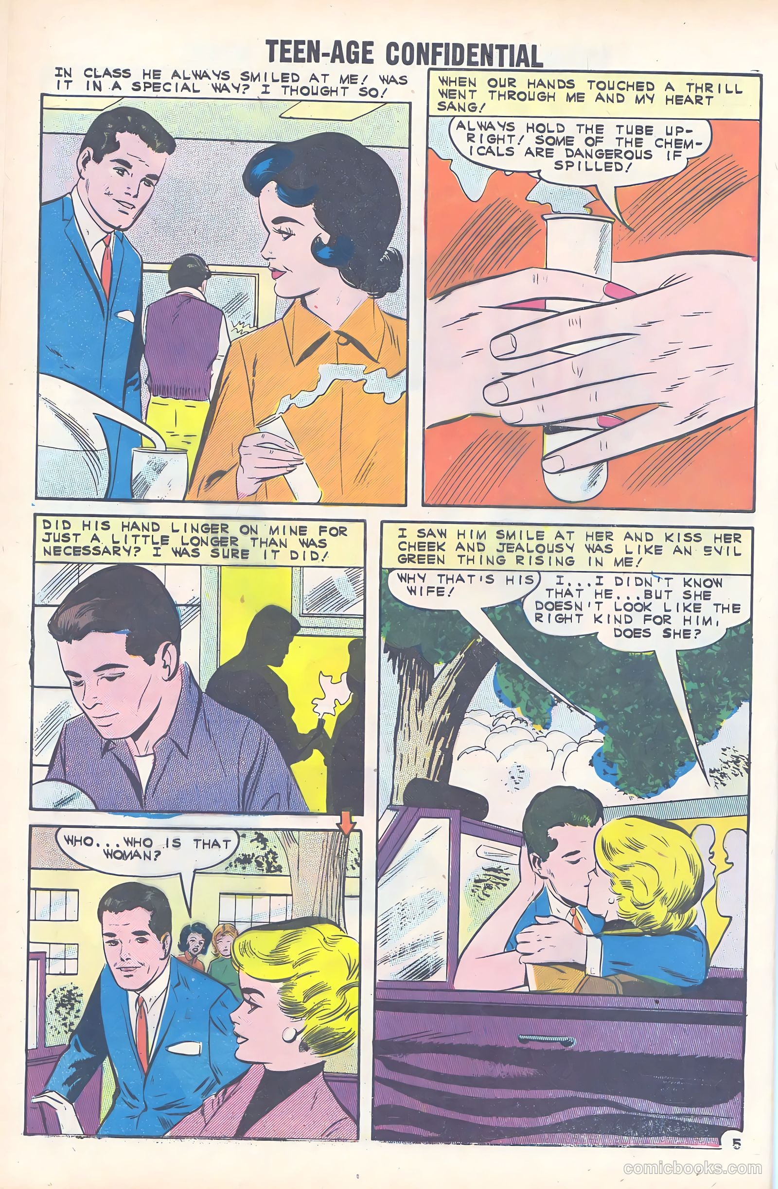 Teen-Age Confidential Confessions #10 — page 8 of 36