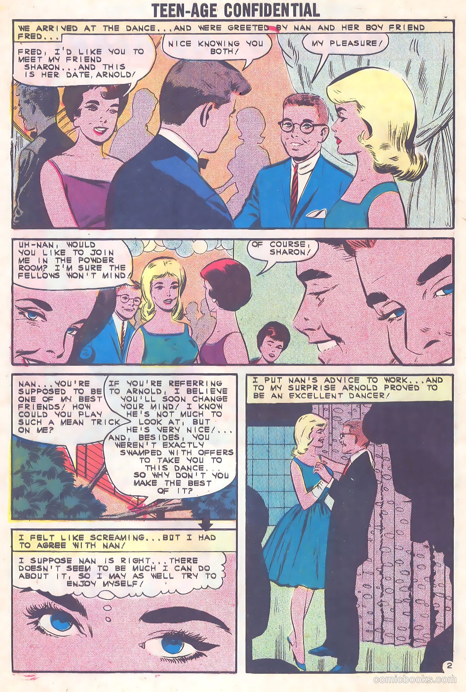 Teen-Age Confidential Confessions #14 — page 8 of 36