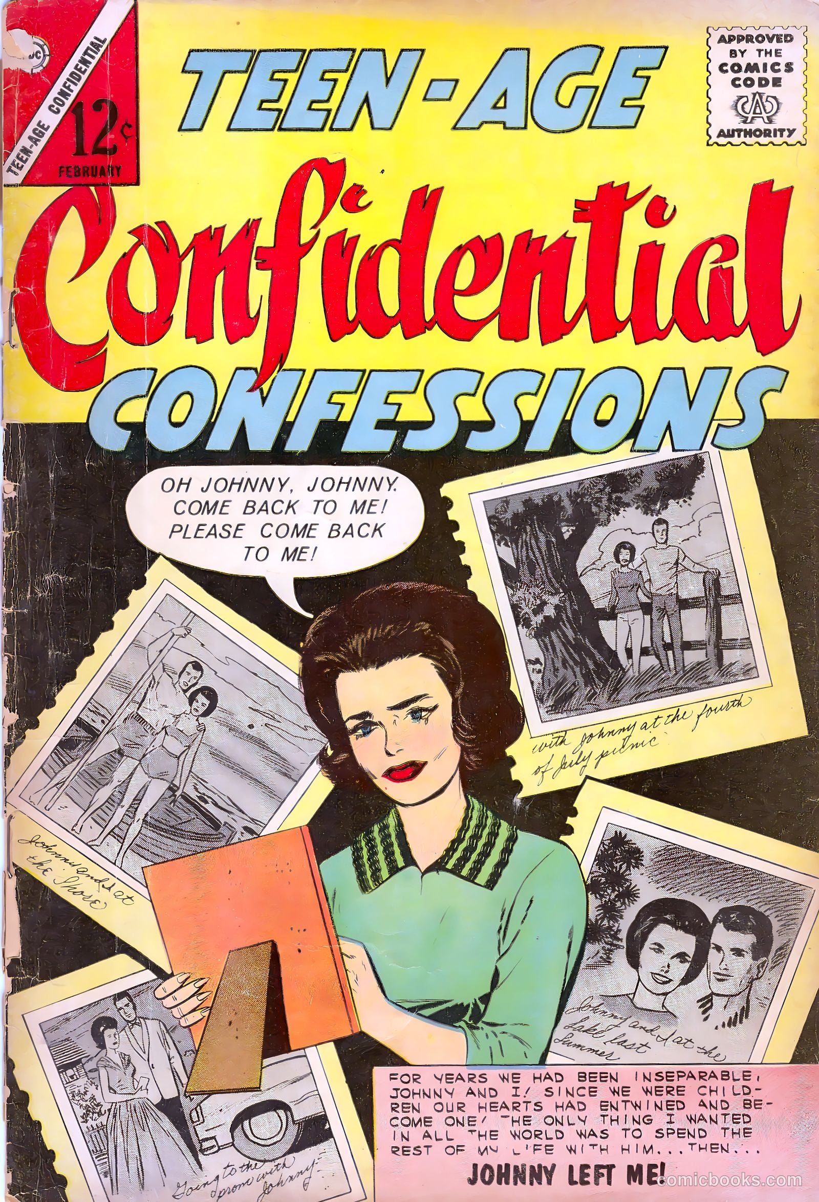 Teen-Age Confidential Confessions #16 — page 1 of 36