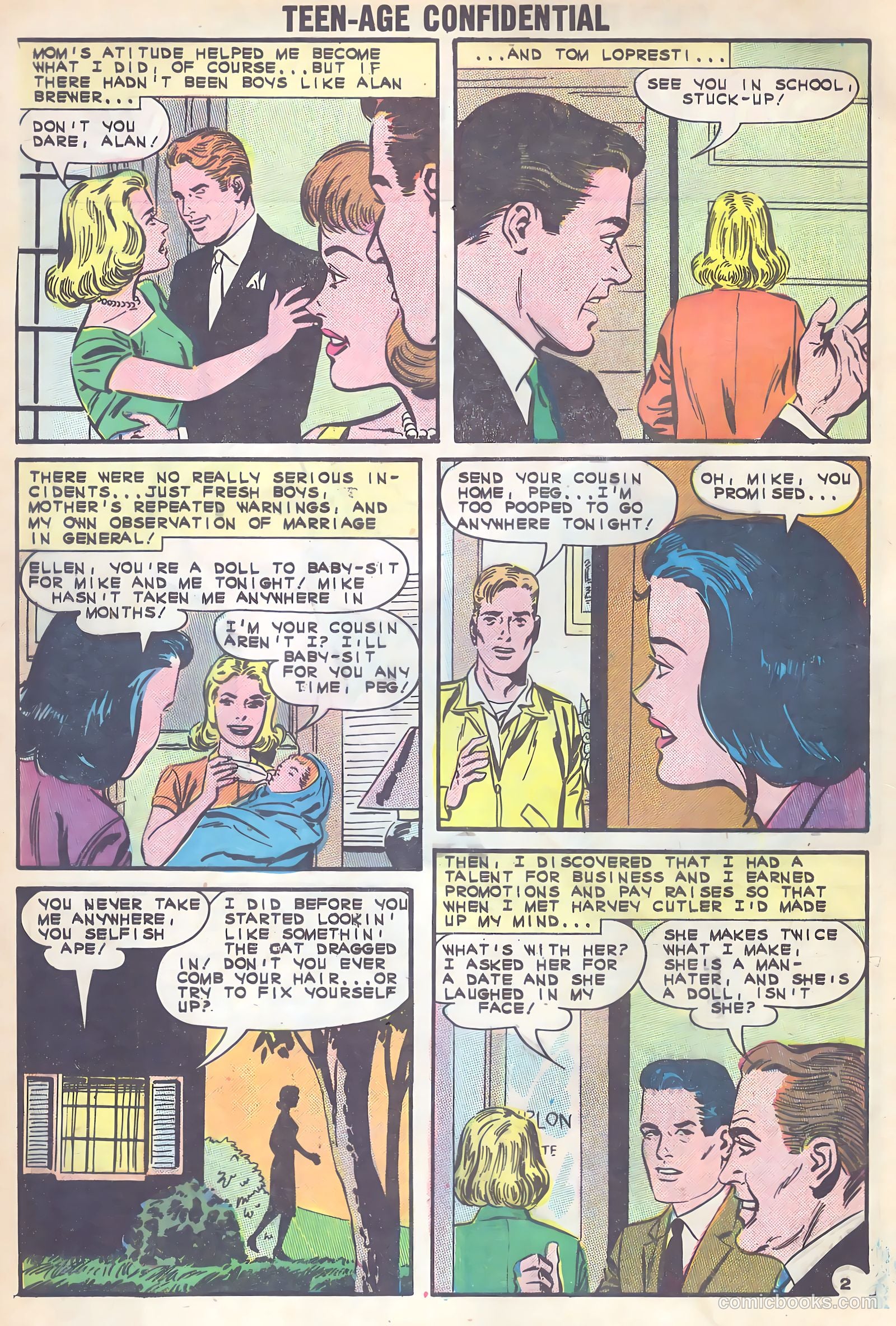 Teen-Age Confidential Confessions #16 — page 4 of 36