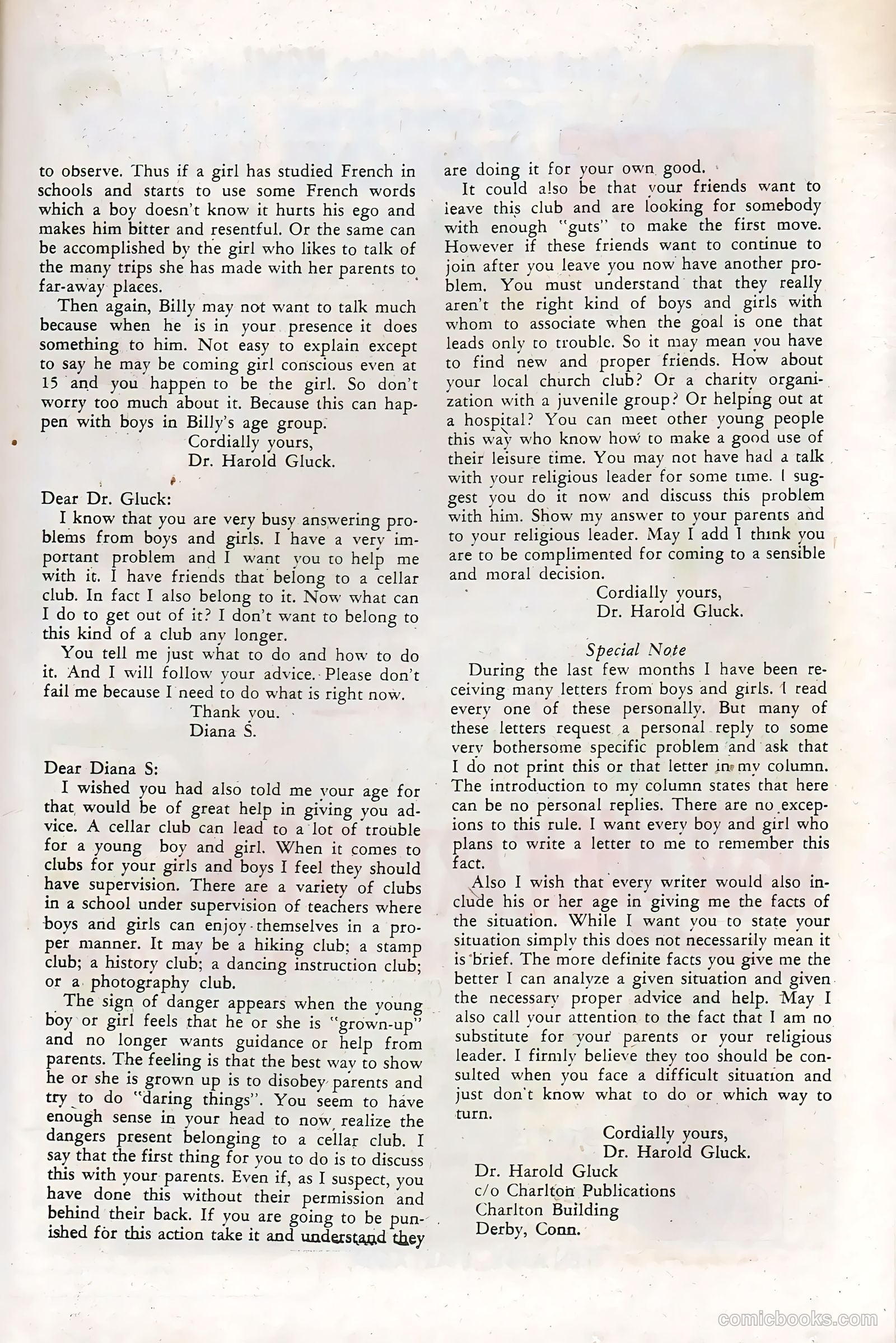 Teen-Age Confidential Confessions #17 — page 21 of 36