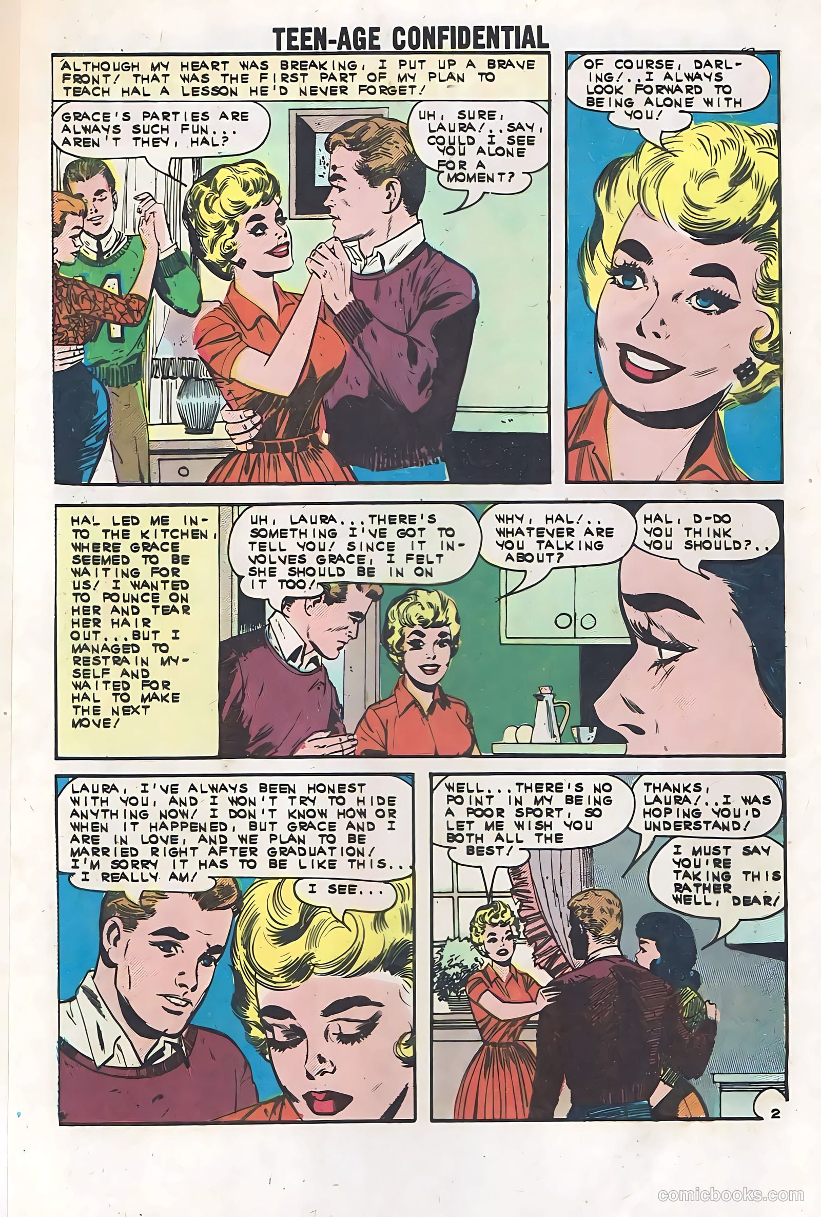 Teen-Age Confidential Confessions #18 — page 4 of 36