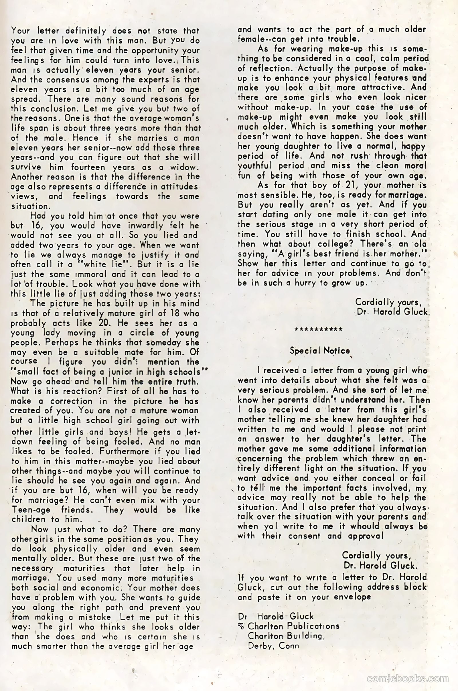 Teen-Age Confidential Confessions #18 — page 21 of 36