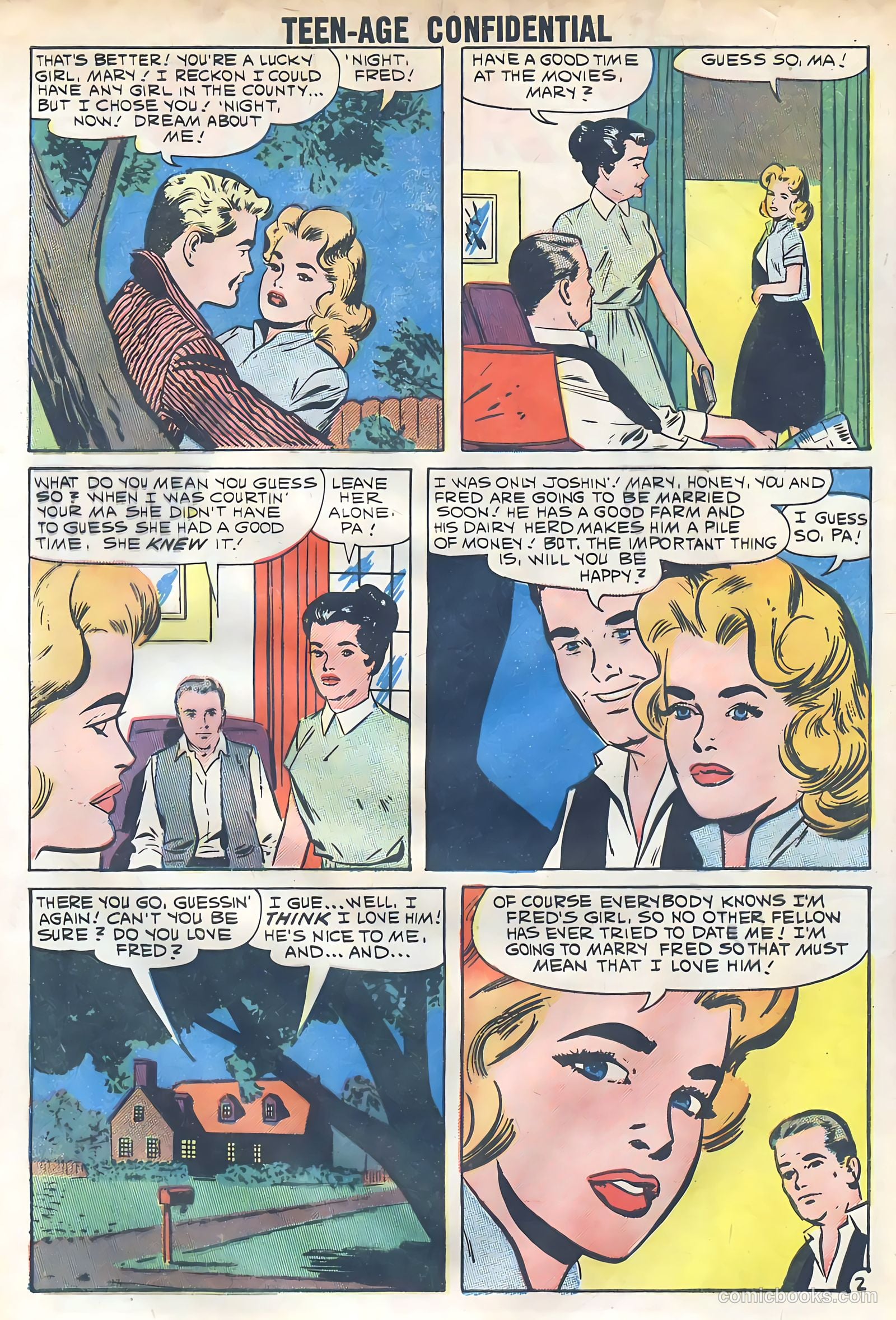 Teen-Age Confidential Confessions #2 — page 4 of 36