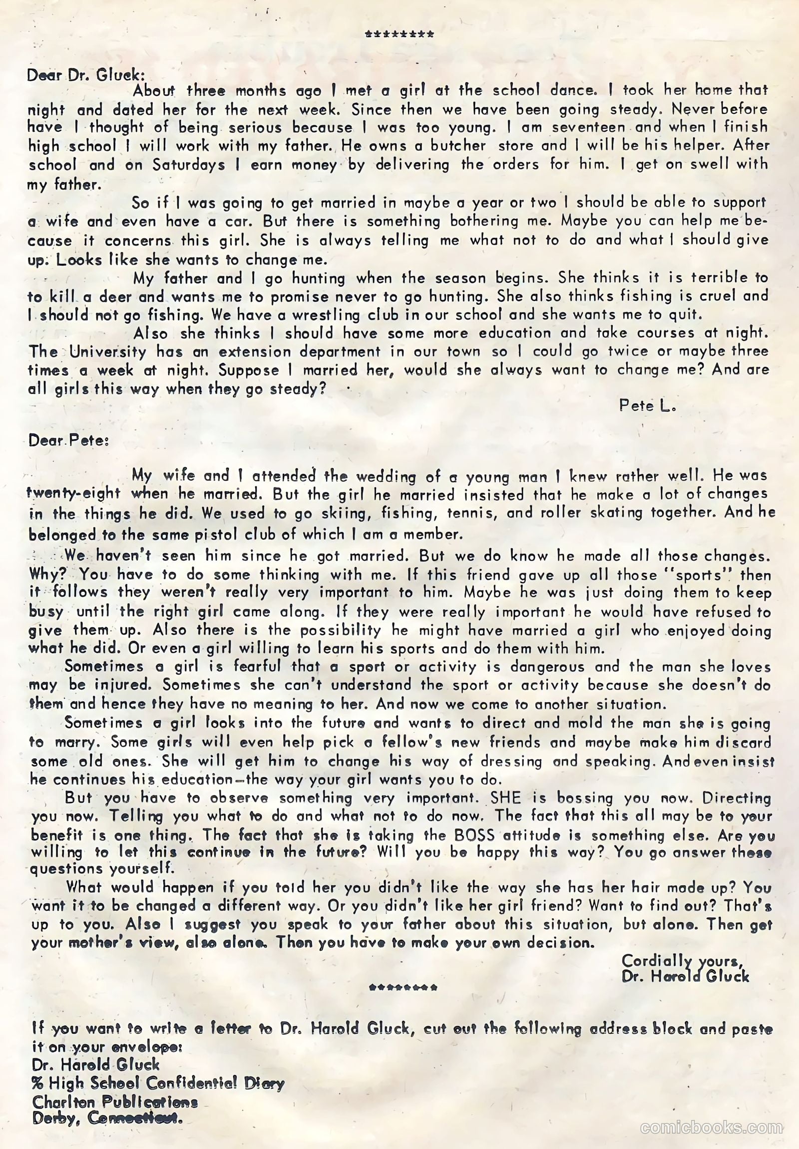 Teen-Age Confidential Confessions #2 — page 22 of 36