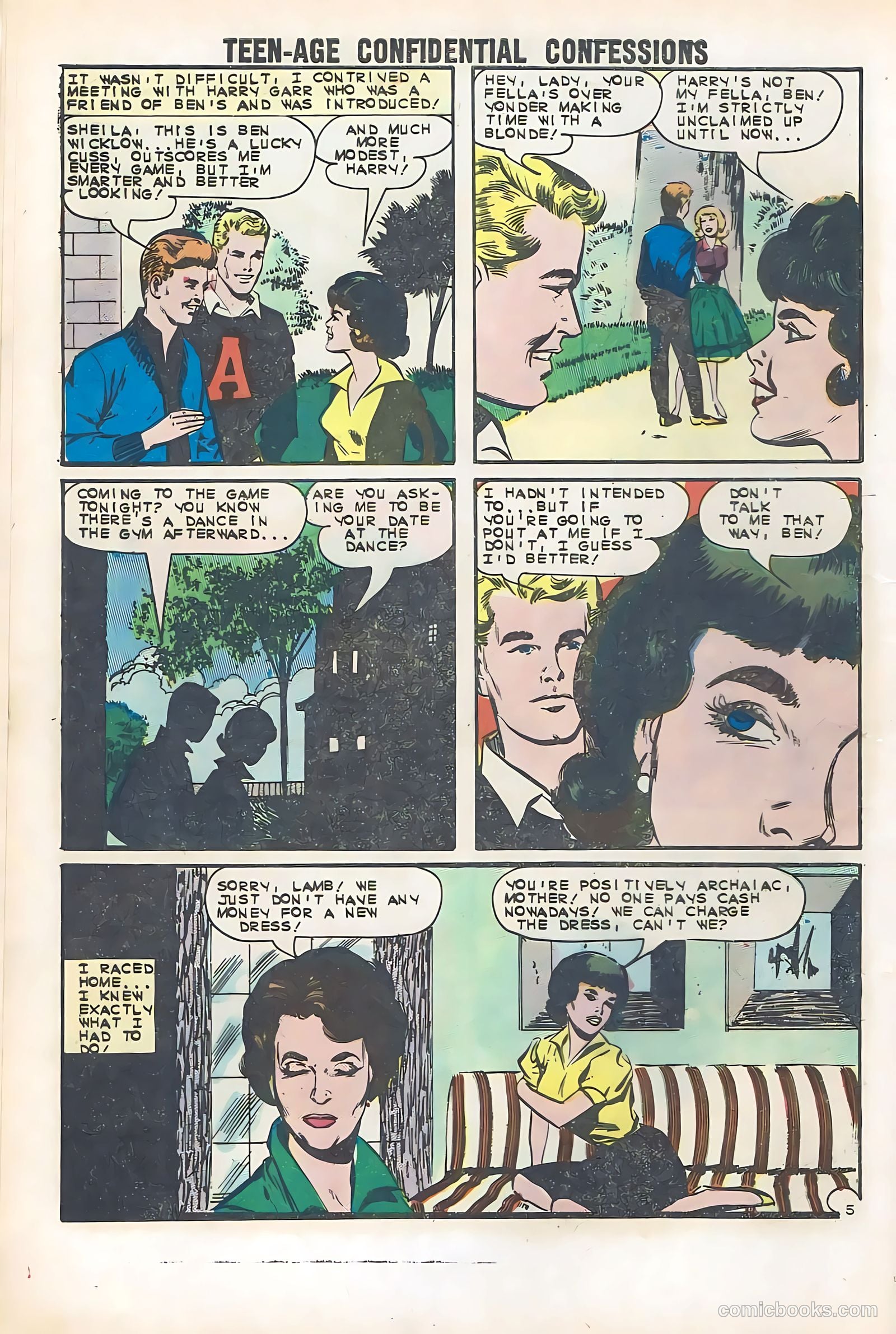 Teen-Age Confidential Confessions #22 — page 8 of 36