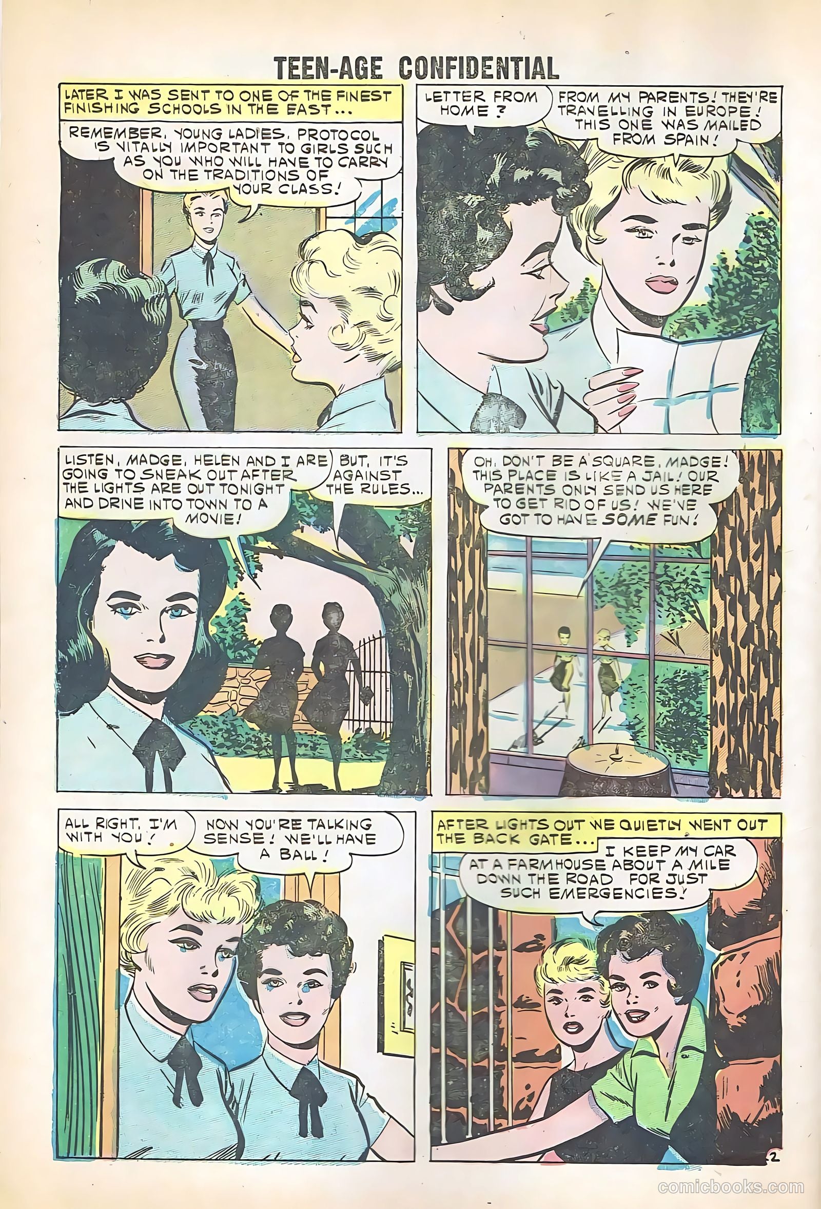 Teen-Age Confidential Confessions #3 — page 4 of 36