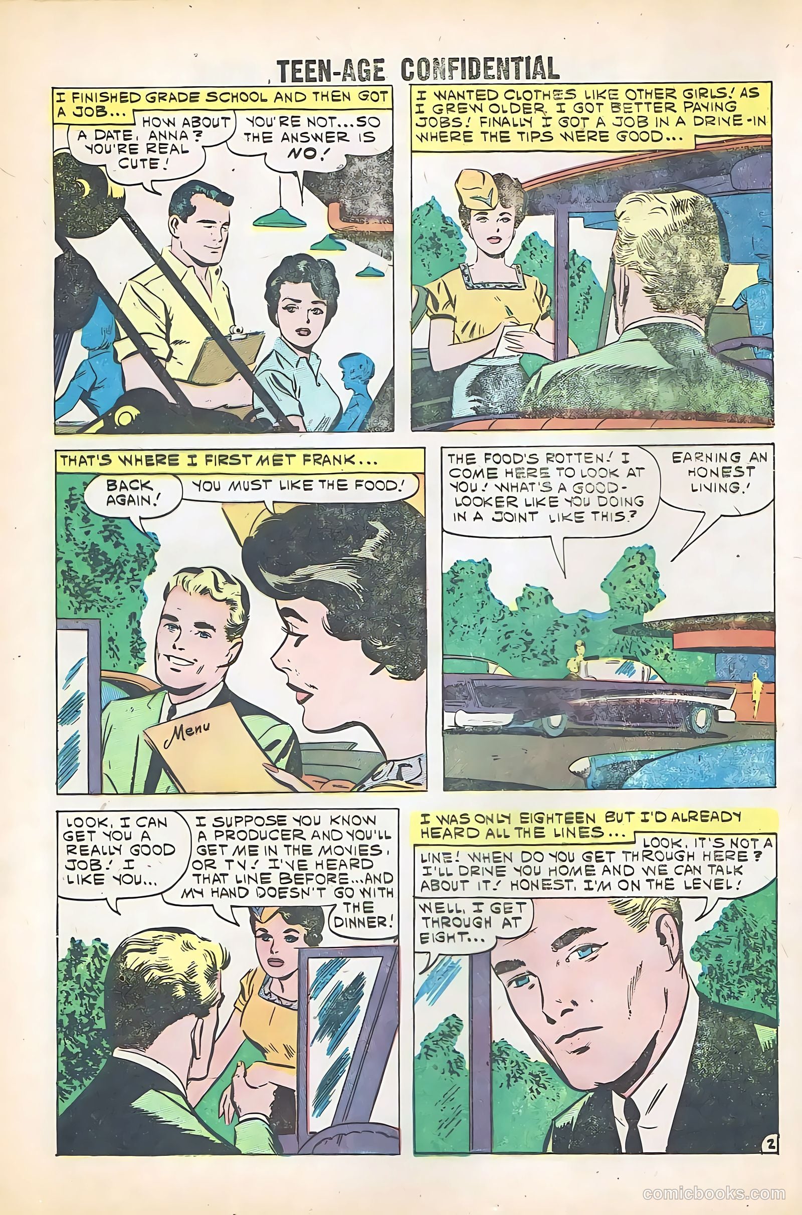 Teen-Age Confidential Confessions #3 — page 16 of 36